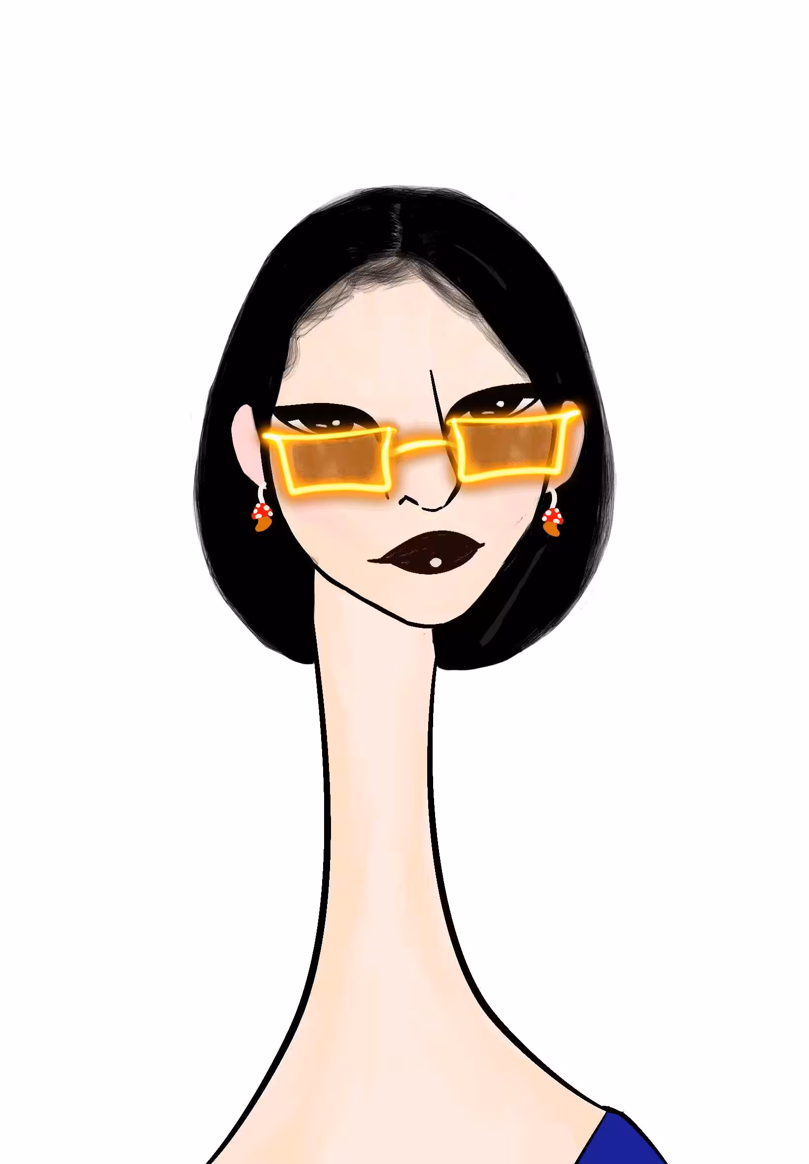 Long Neckie Ladies: Long Neckie Lady #2314