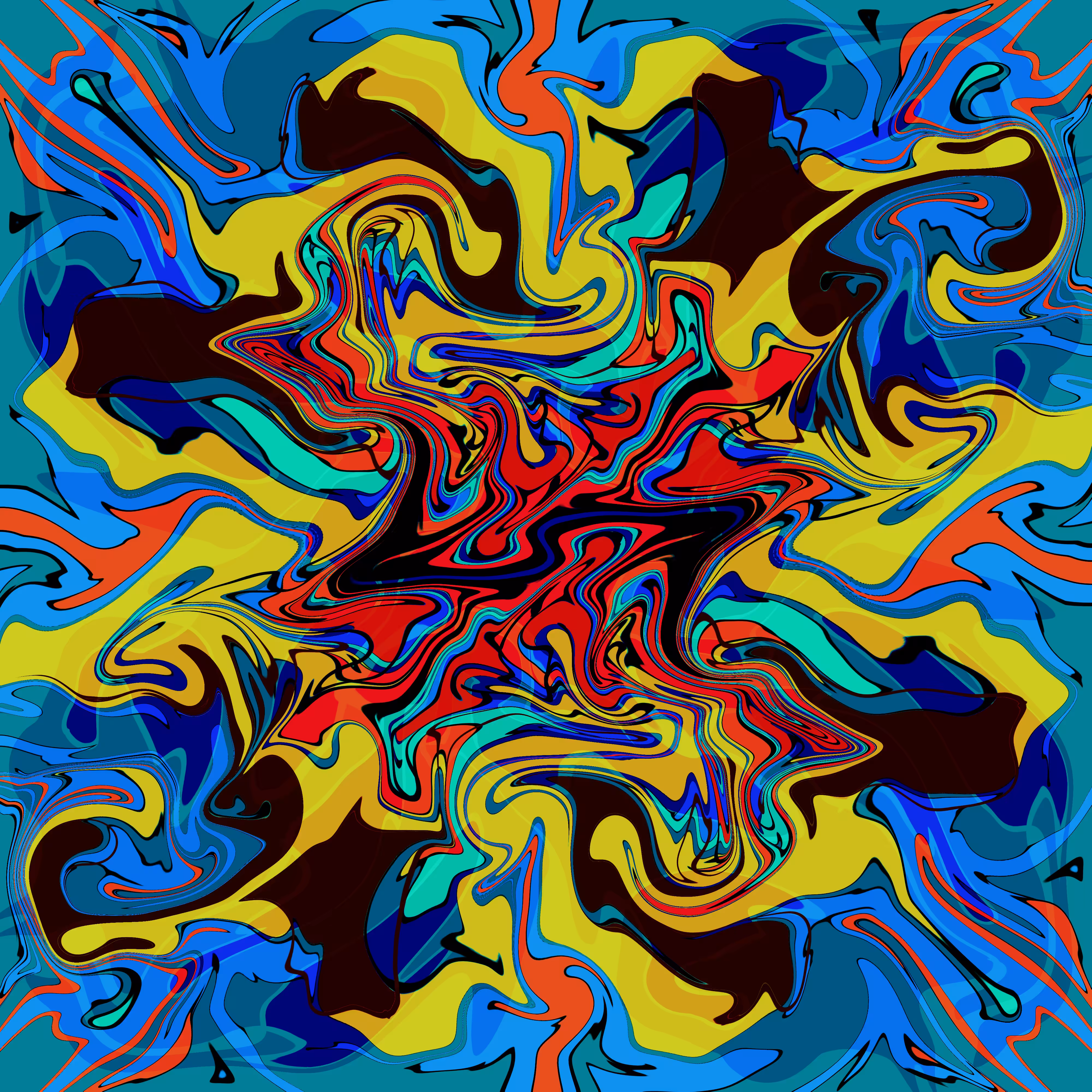 Liquid Reflections #4