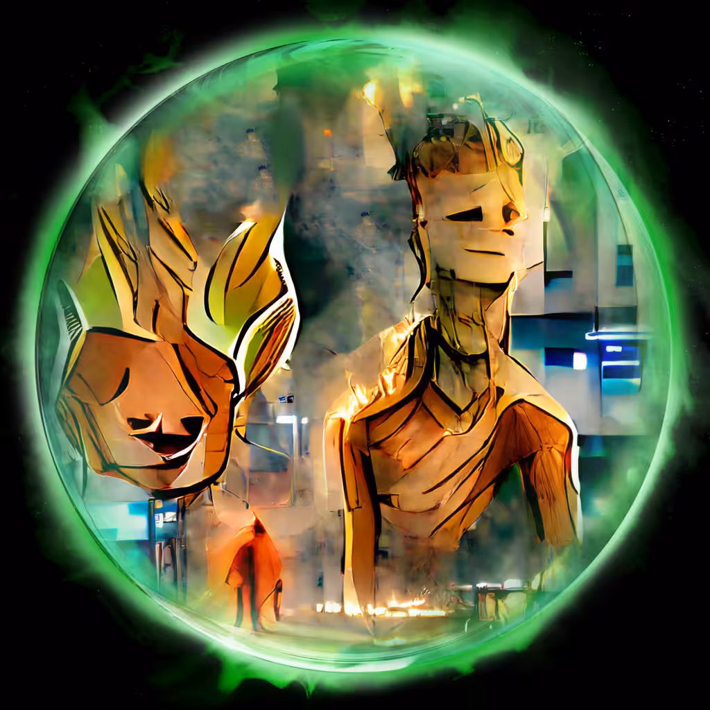 Groot in Town