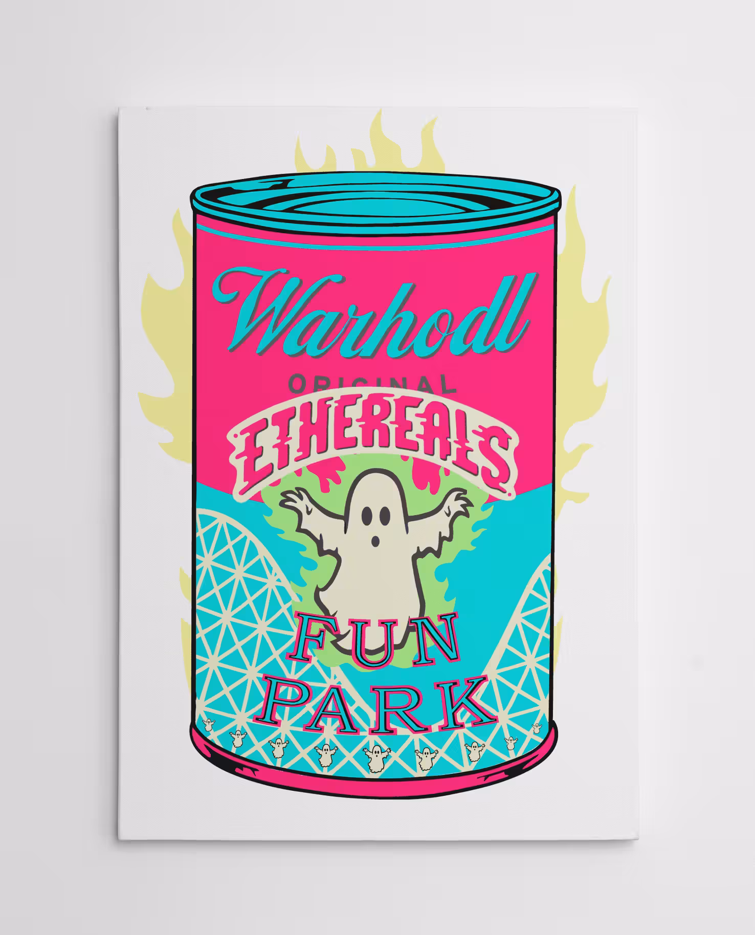WARHODL x Ethereals "FUN PARK" Soup Can