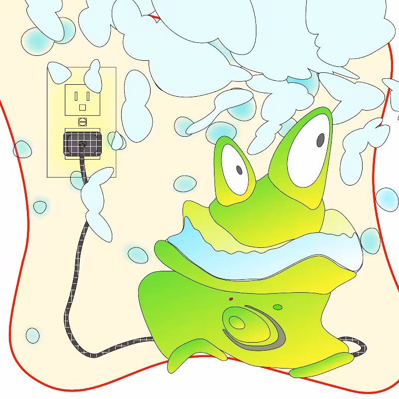 Frog Humidifier #62