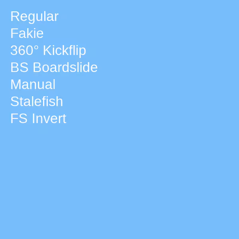 Tricks (for Skaters) #9