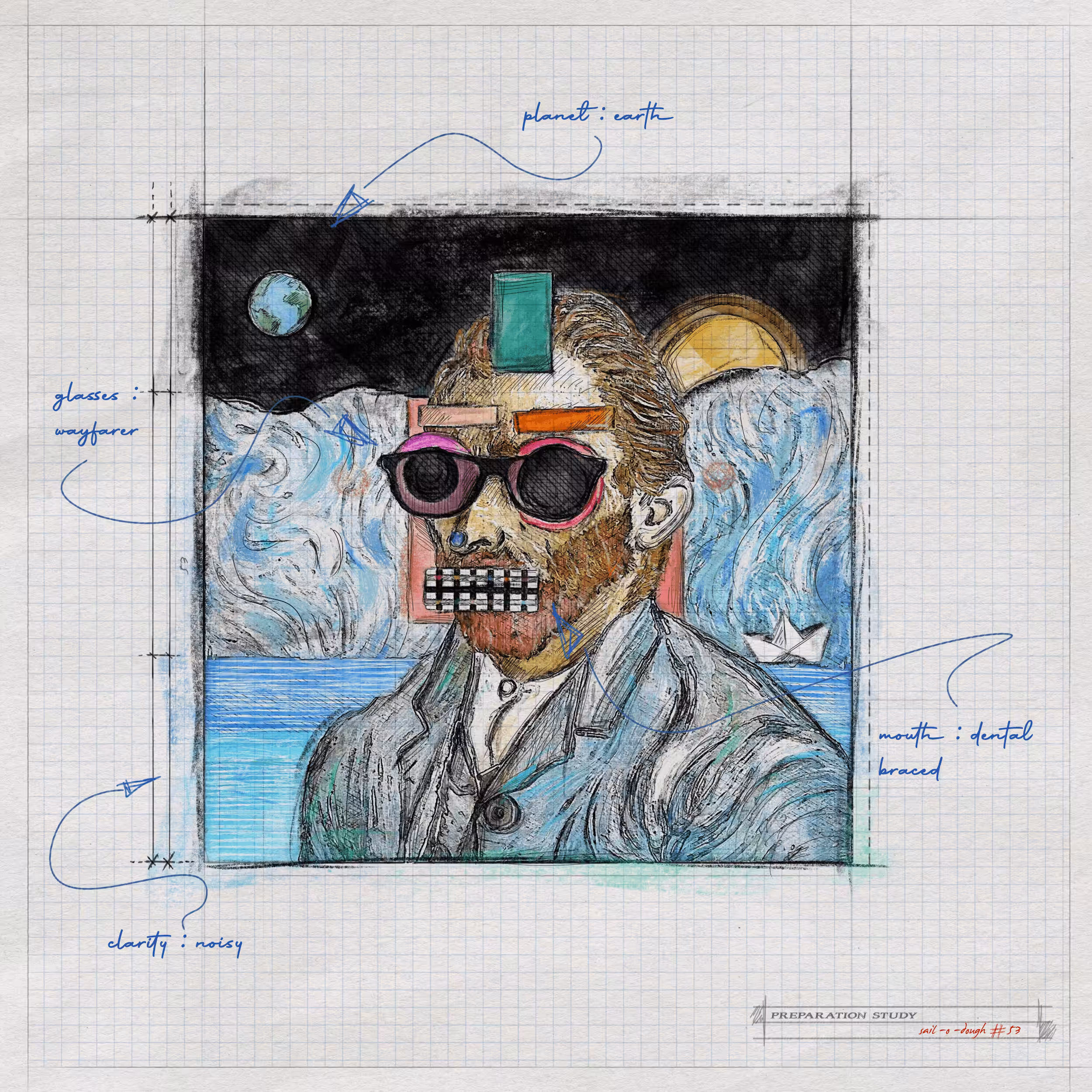 Vincent Van Dough - "Sail-o-Dough #53"