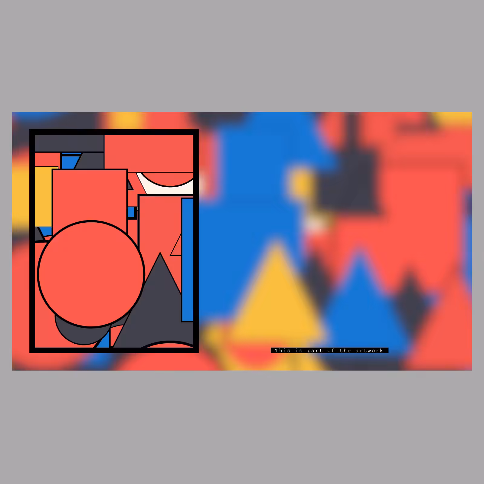 This is part of the artwork #19