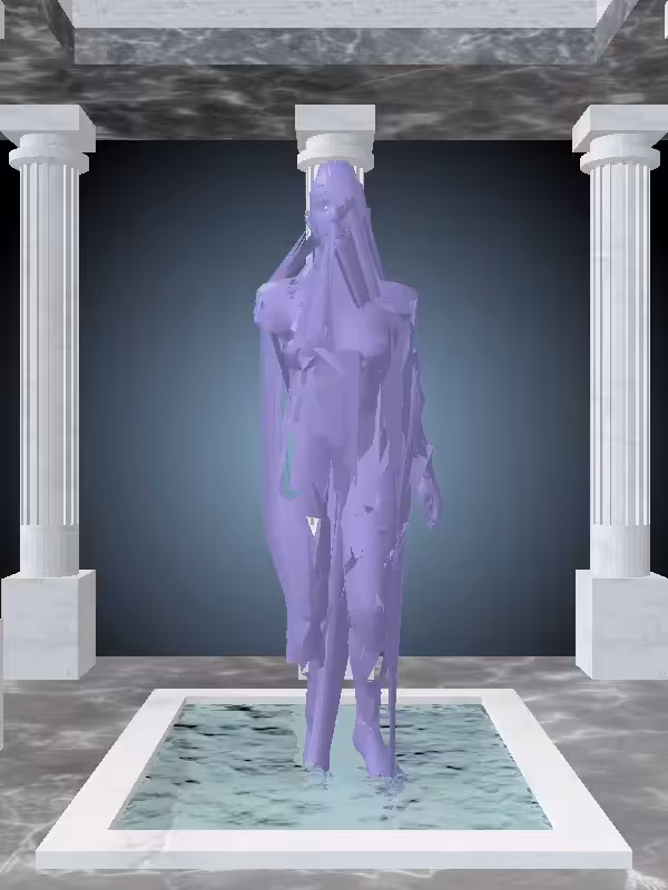 HeavenComputer: The Receding Mean Codeine Woman #6134