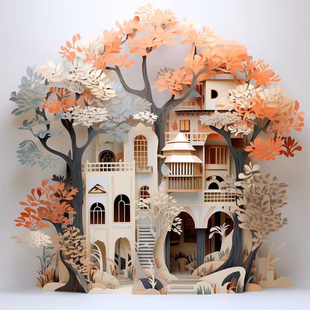 House in the woods #15
