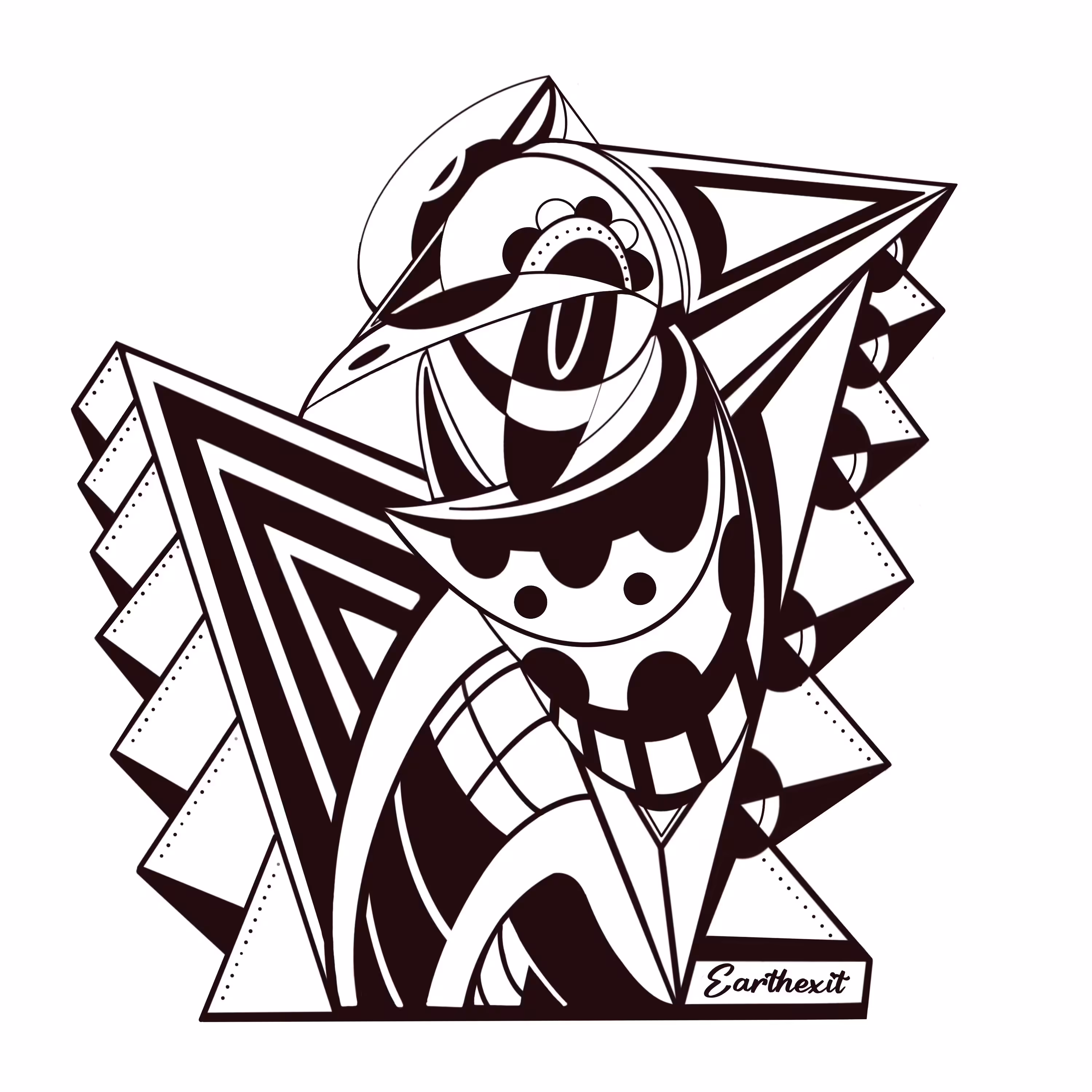 The Monochrome Hawk