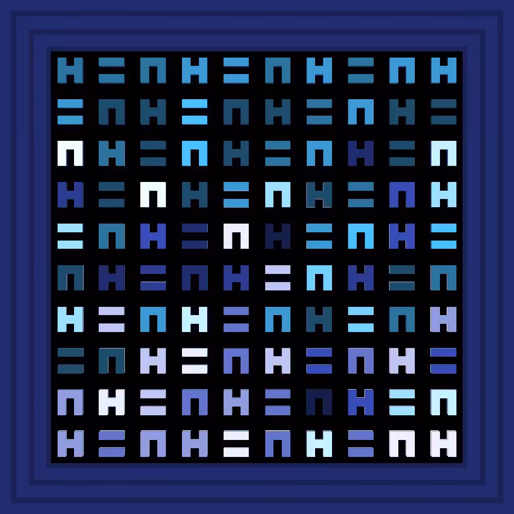 Earth :: Procedural Symbols (H=N) #523/1000
