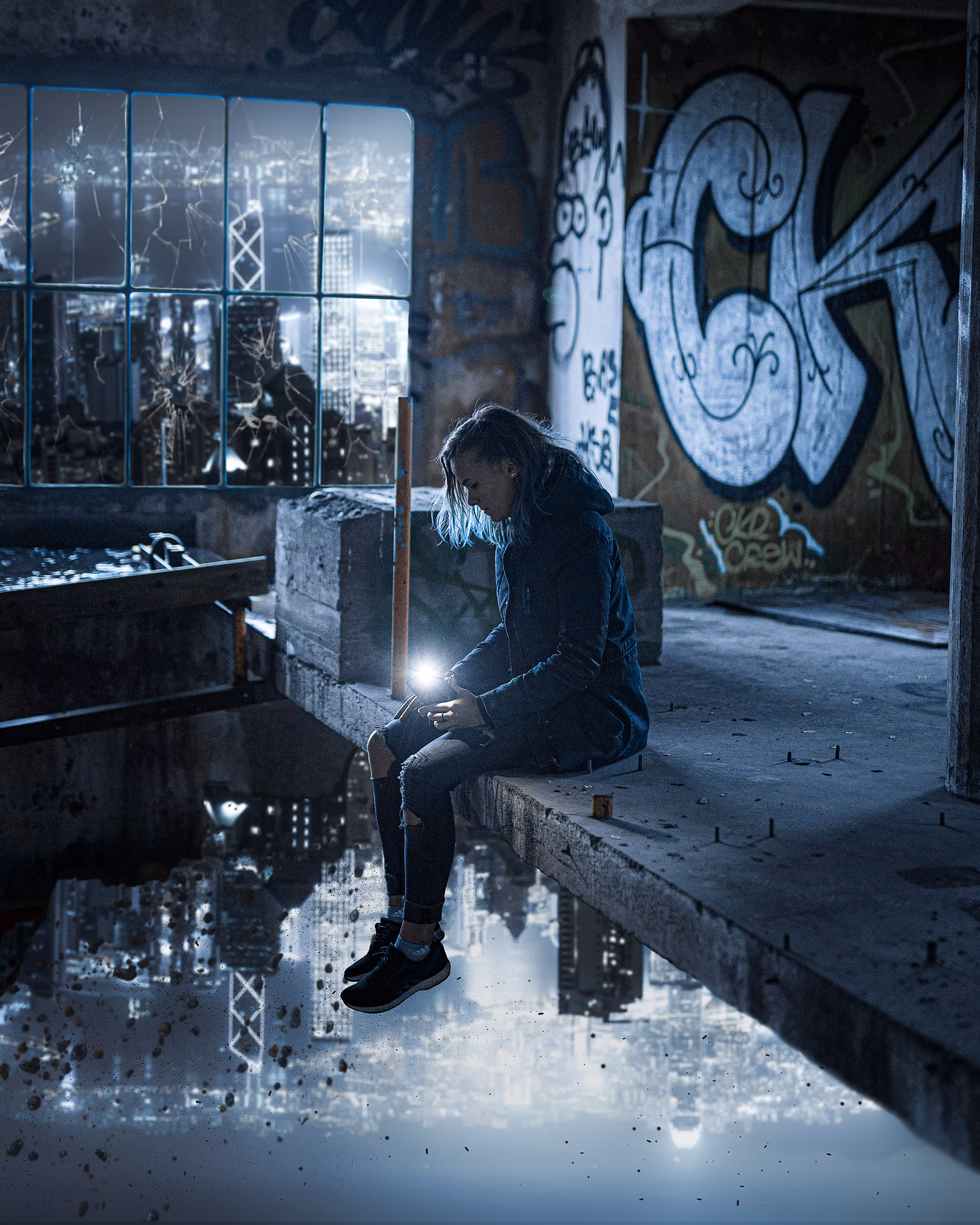 The crumbling world