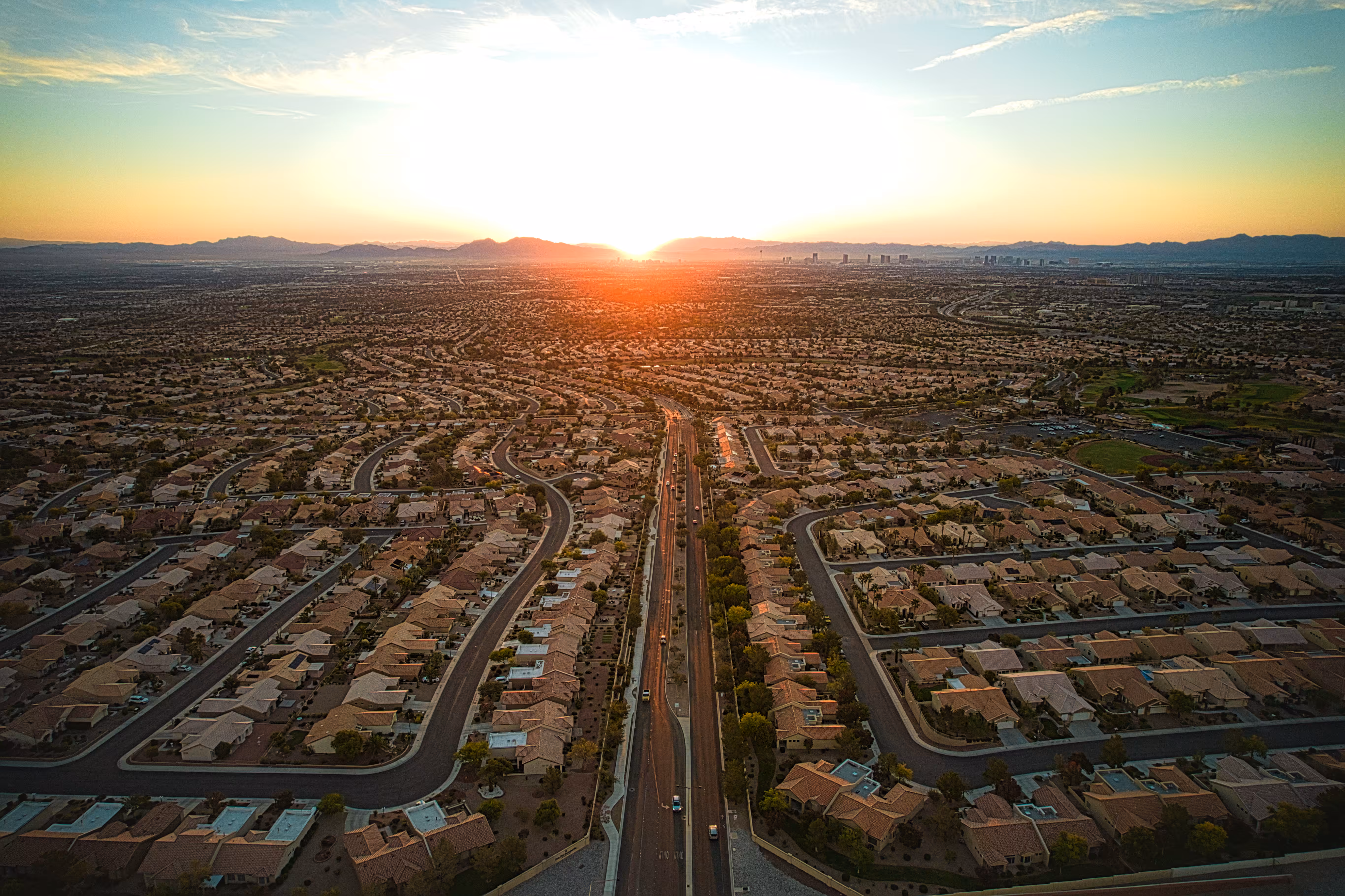 Sunrise over Summerlin