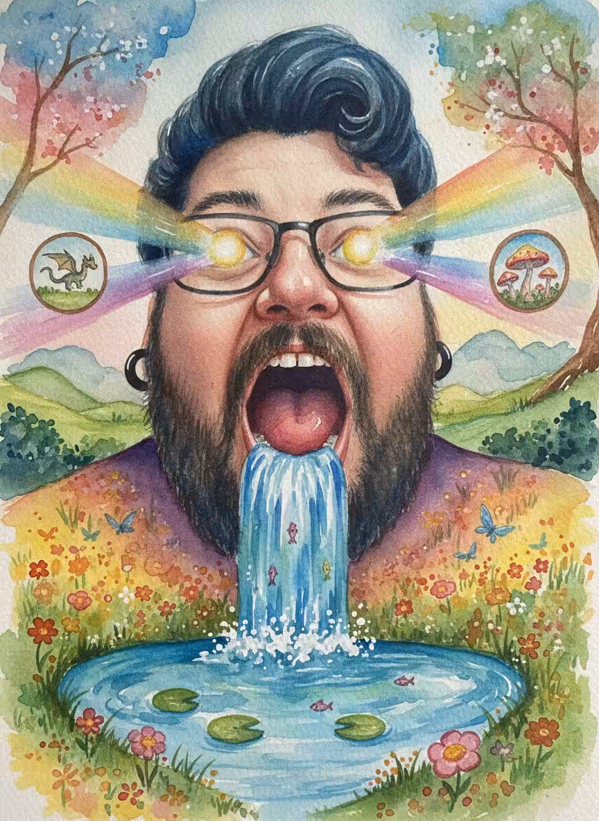 sunshine and rainbows