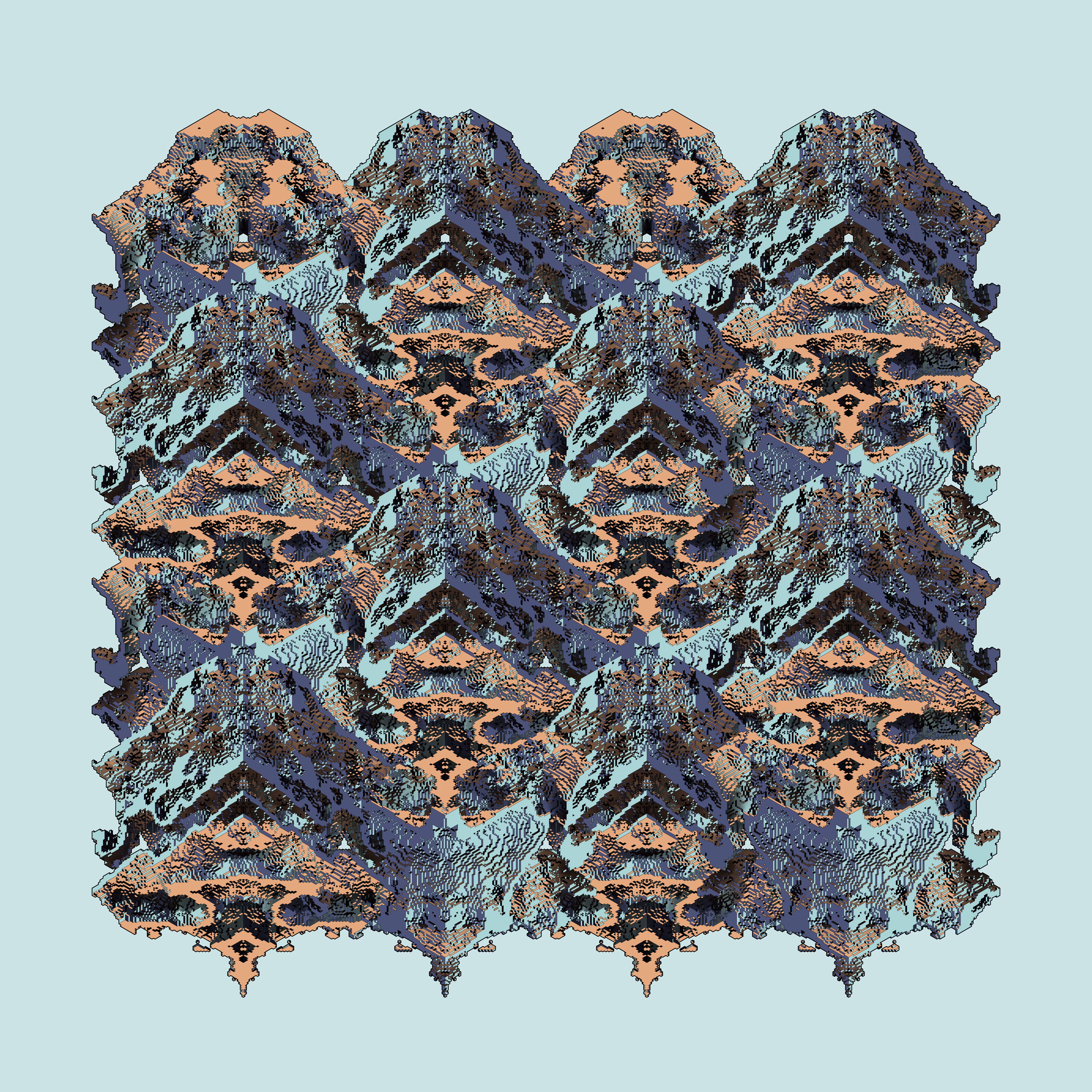 Isoverse Tindalosian pattern III