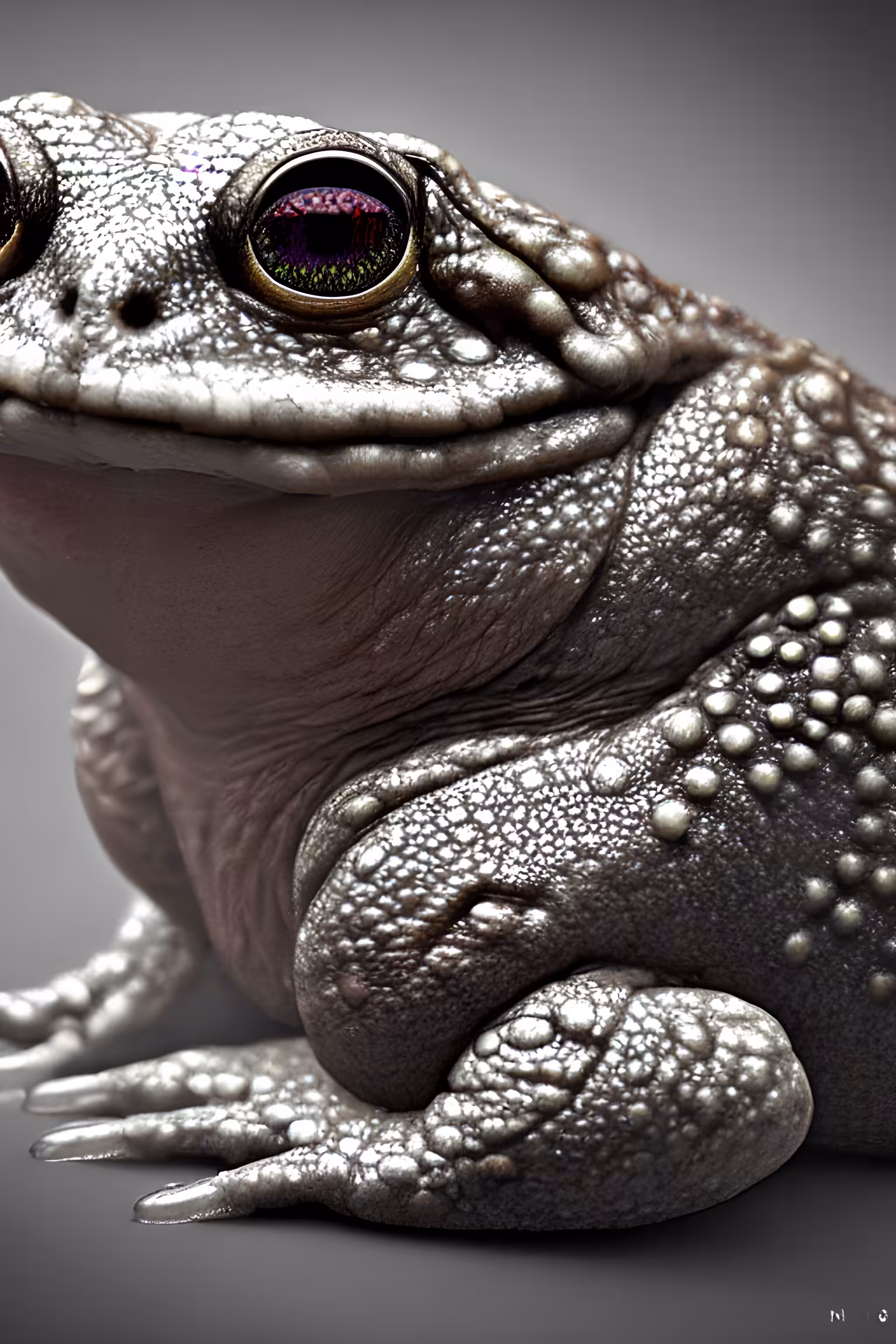 WHITE LIGHT TOAD #1/33