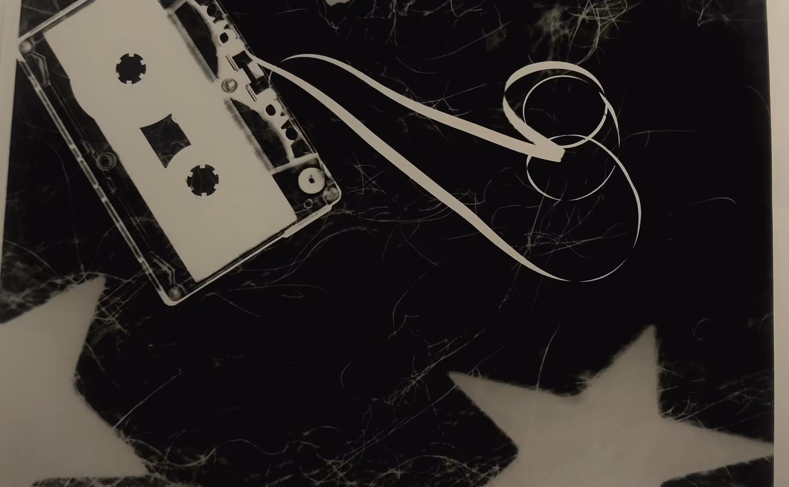 Cassette Tape Lost in Space