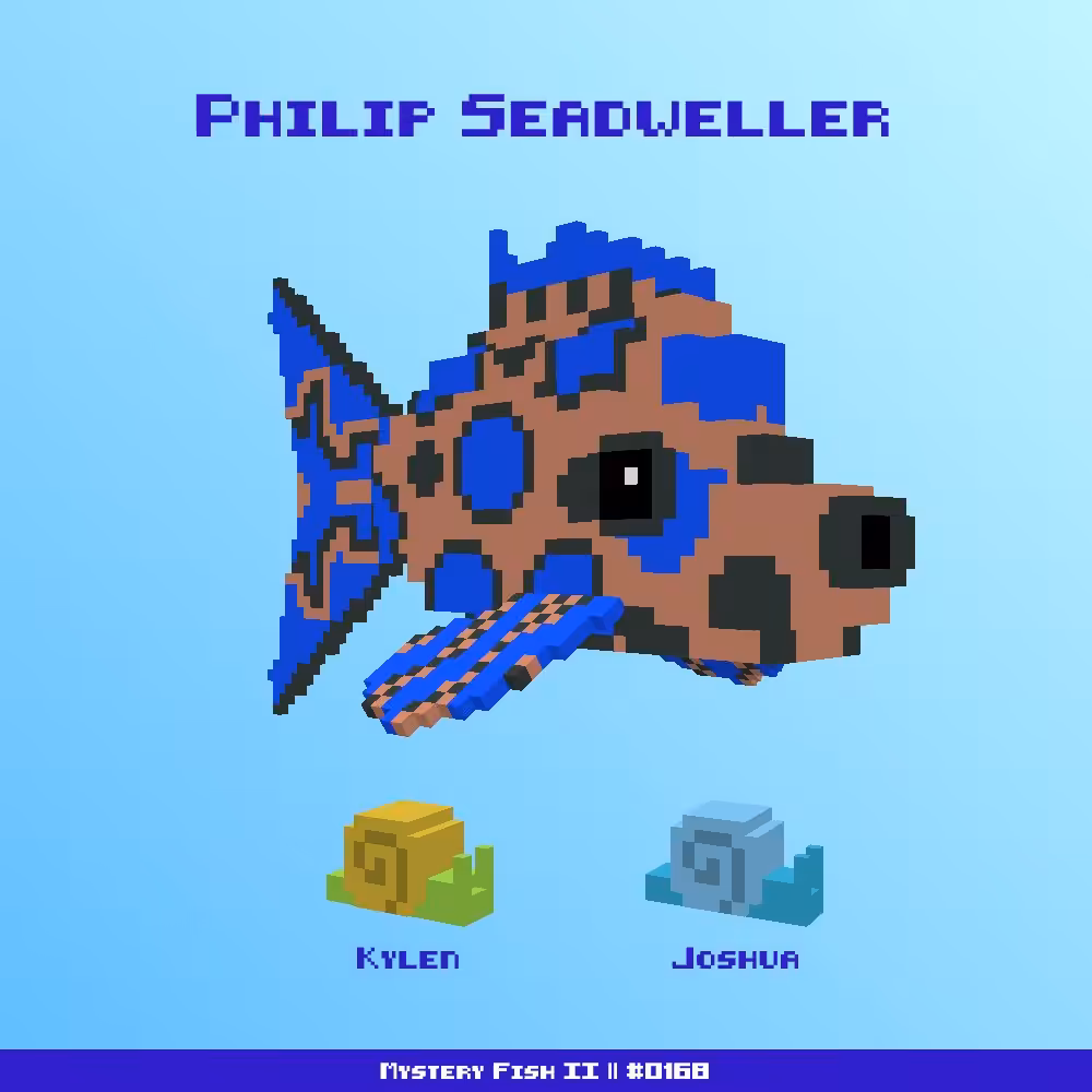 Philip Seadweller :: Mystery Fish 0168/1000 