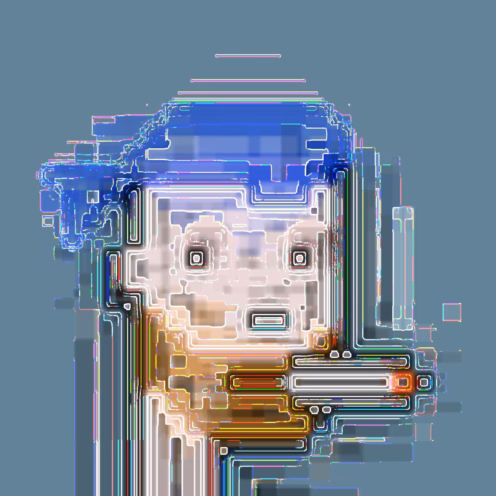 Pixel Neon Punk #054