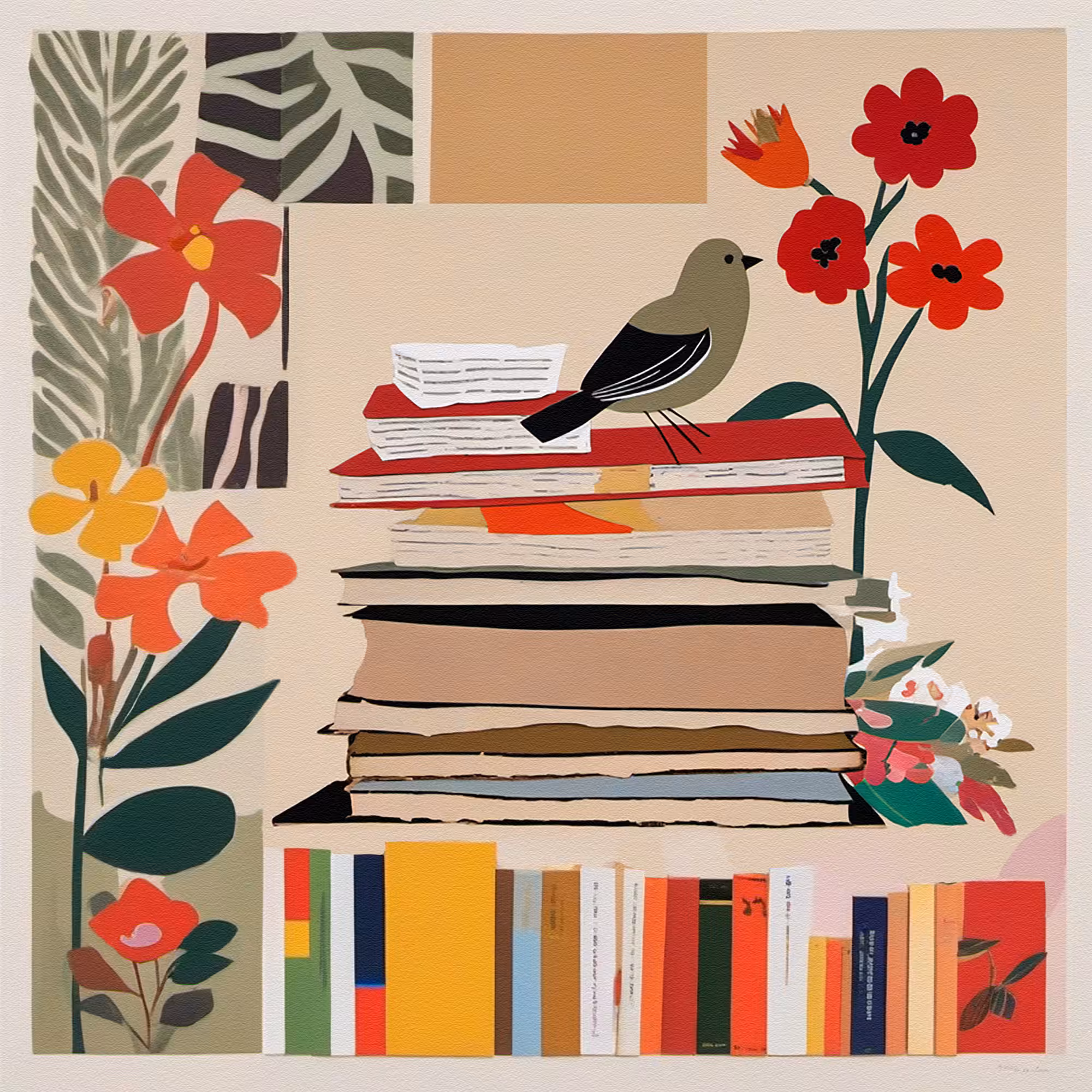 Books & Blooms
