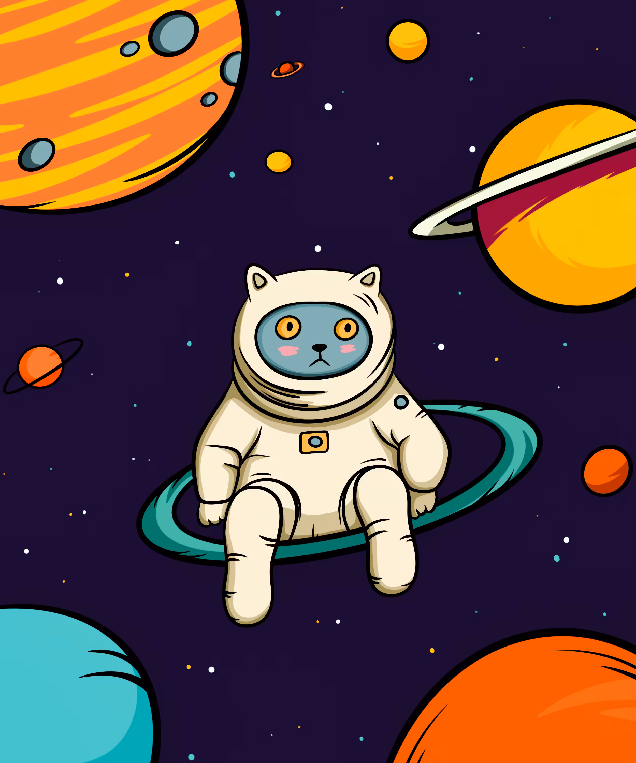 The Cosmonaut cat