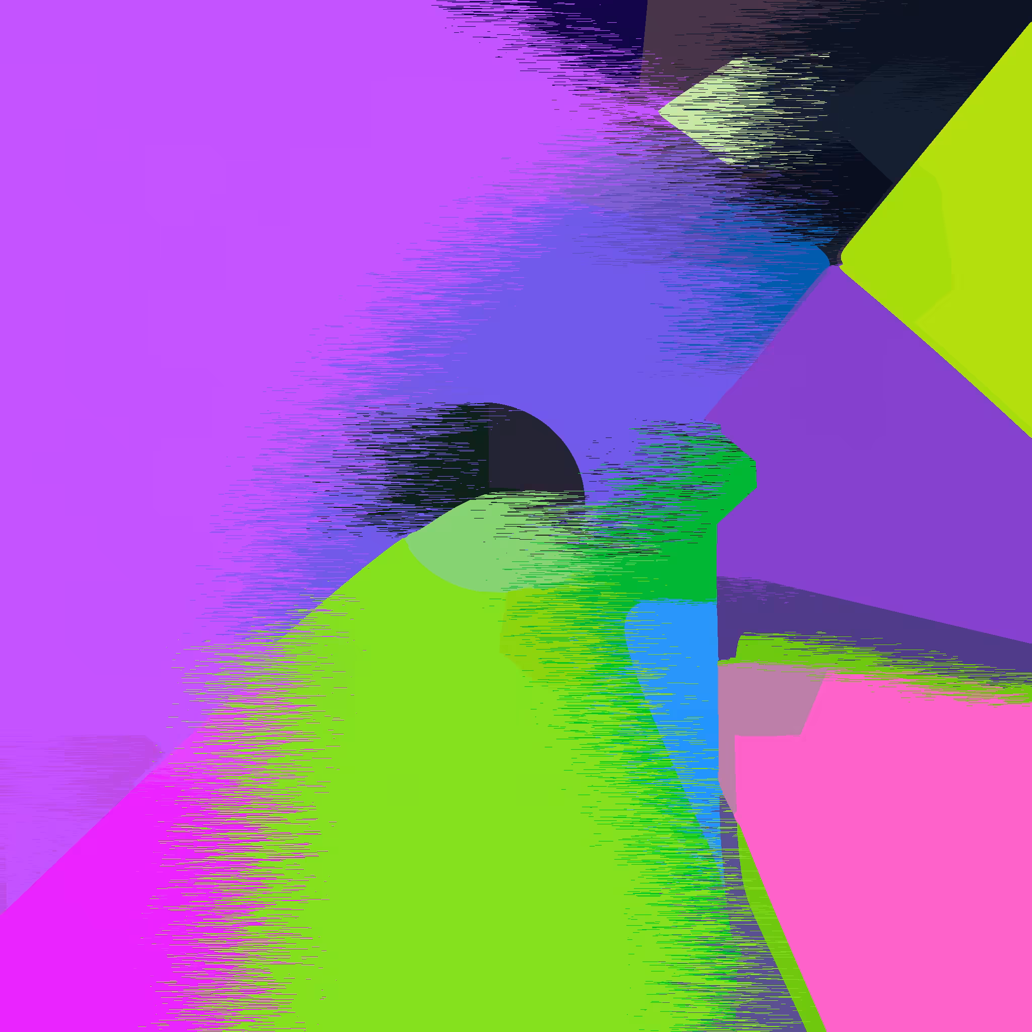 Generative art. Objects.