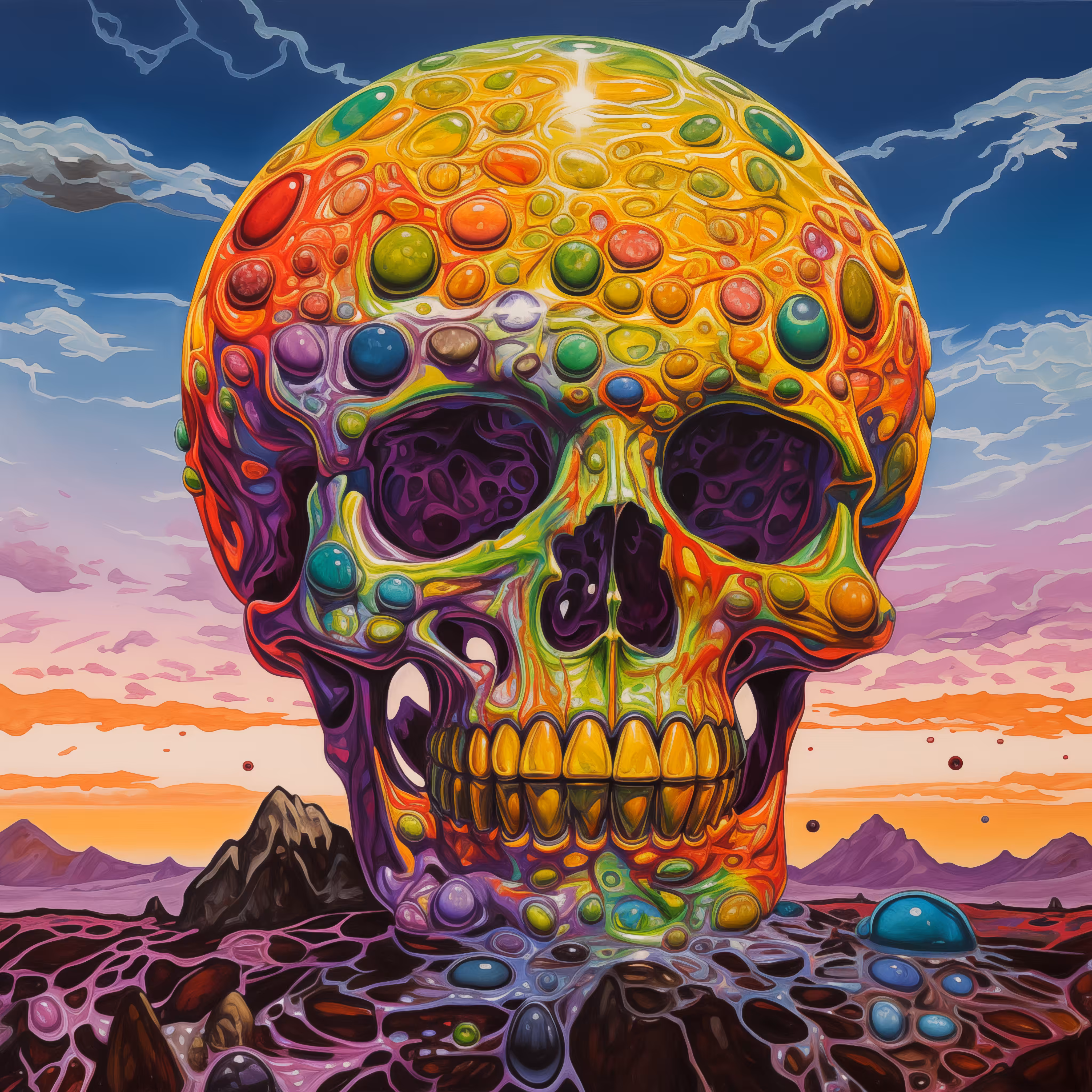 Primordial ACID Skulls #3