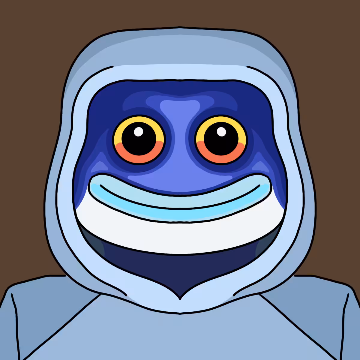 |Hedz| Blue Frogface