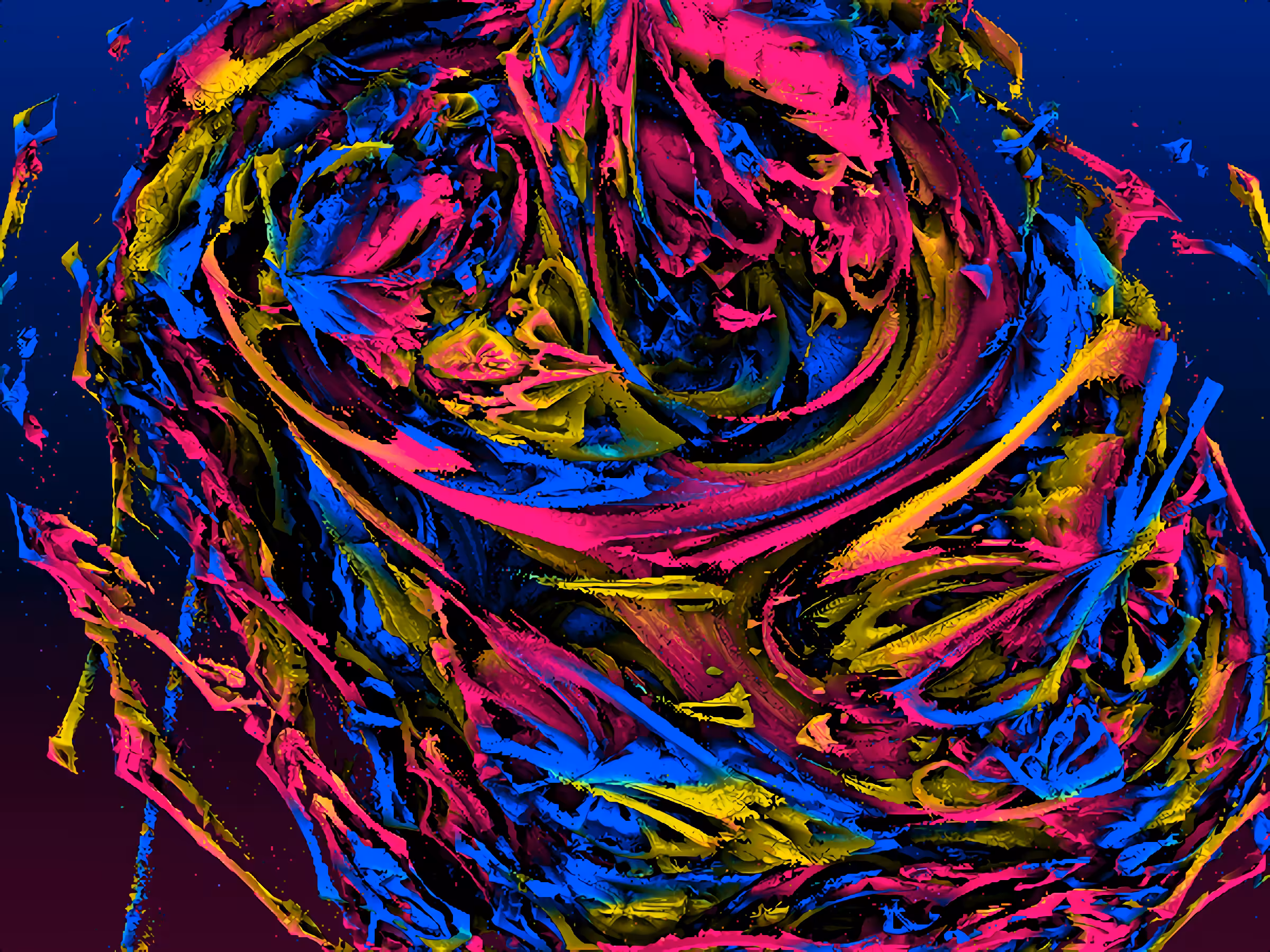 3D Fractal Series - #17 - Berry Blast
