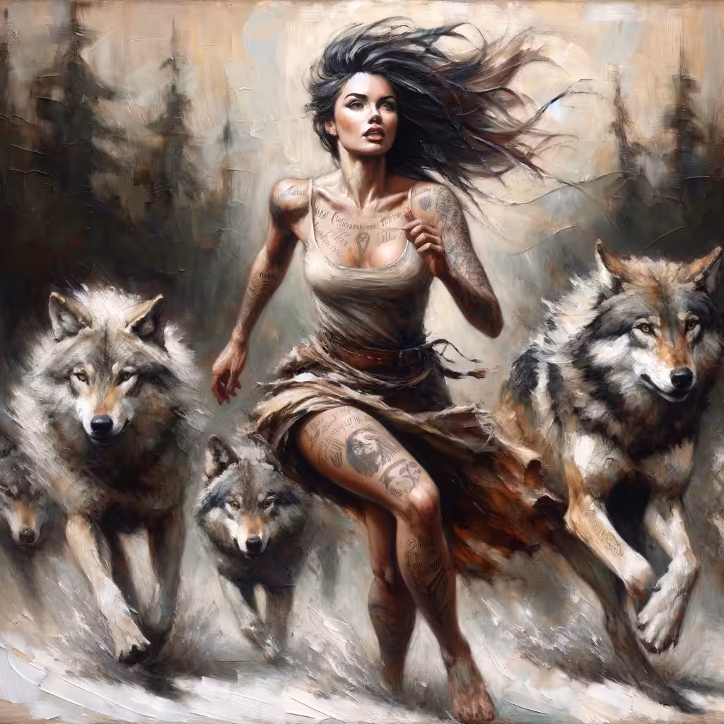 Woman who runs with wolves - #04