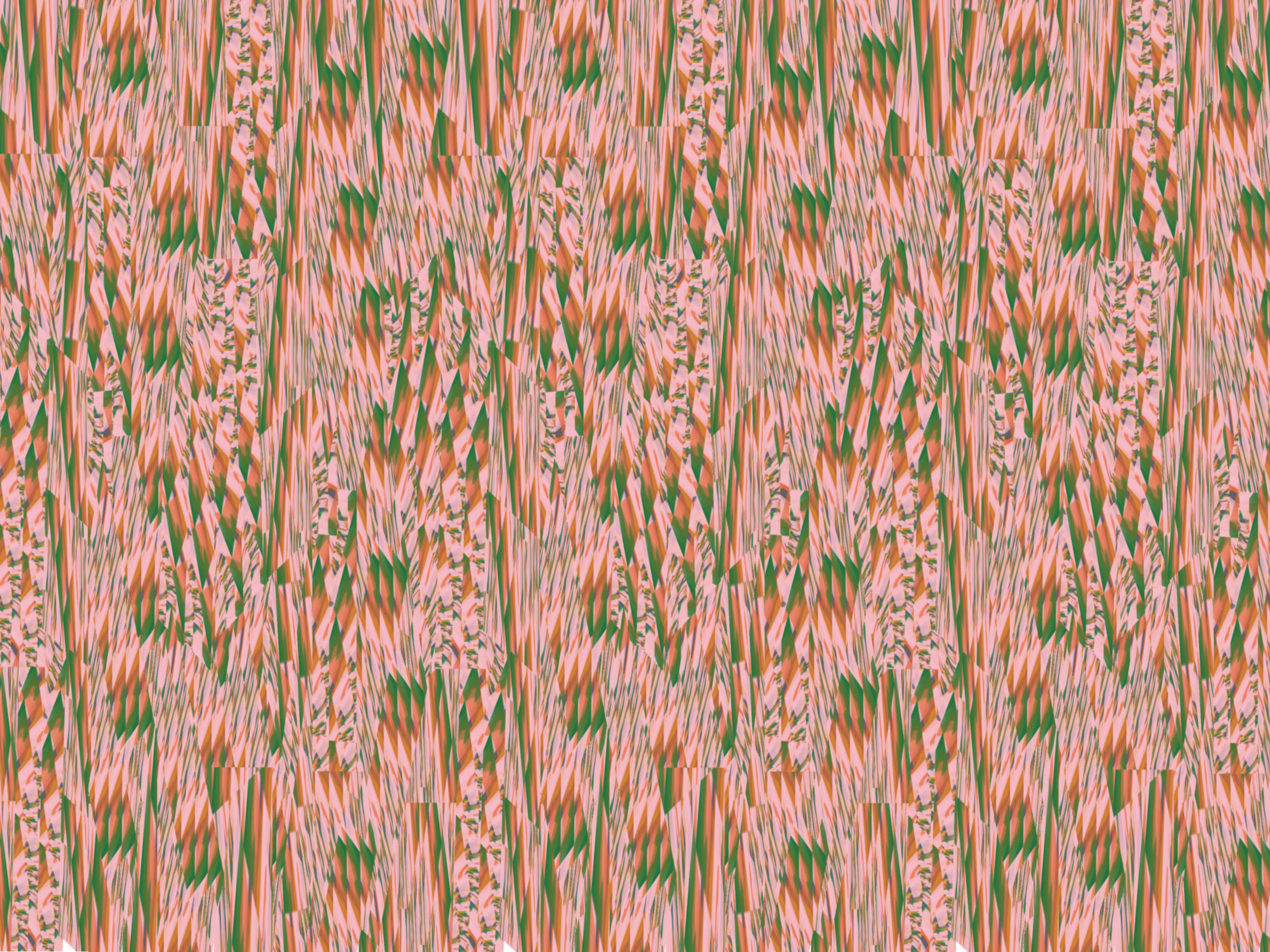 Rosa-grüne Fläche