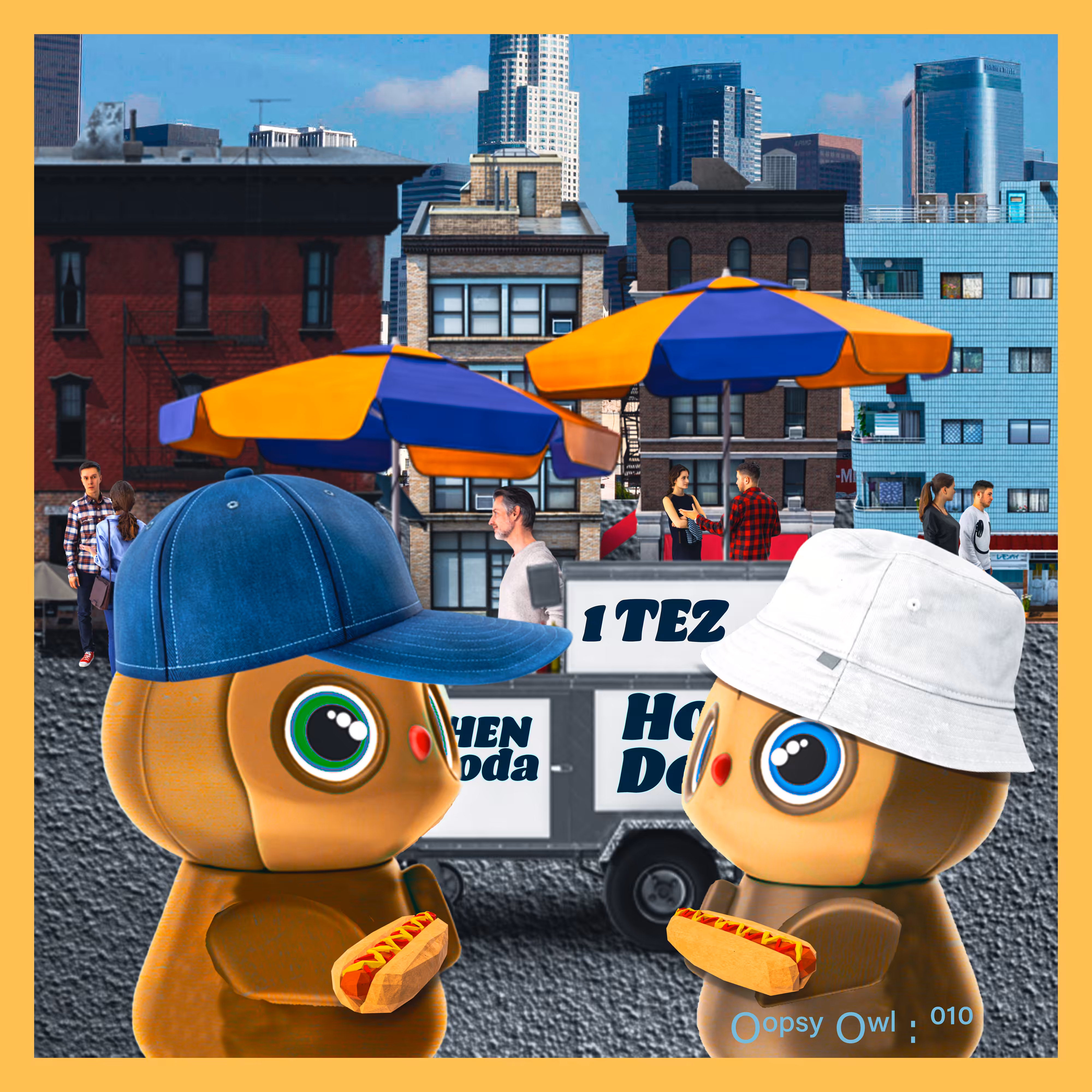 Oopsy Owl : 010 : Oopsy and Marty Go For Hotdogs