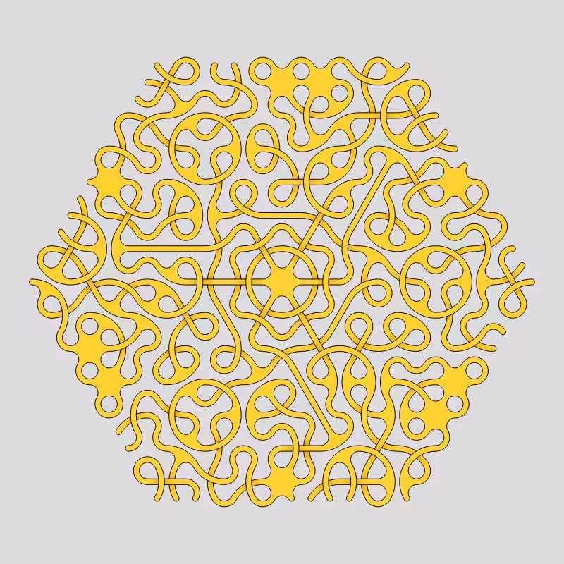 Truchet Threefold Symmetry #2