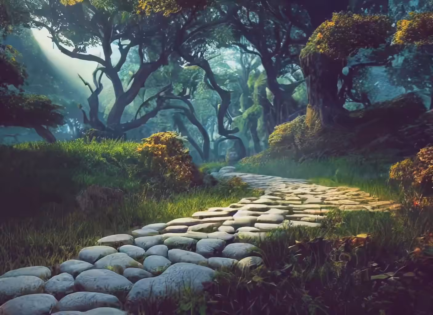 We walking in a dream....