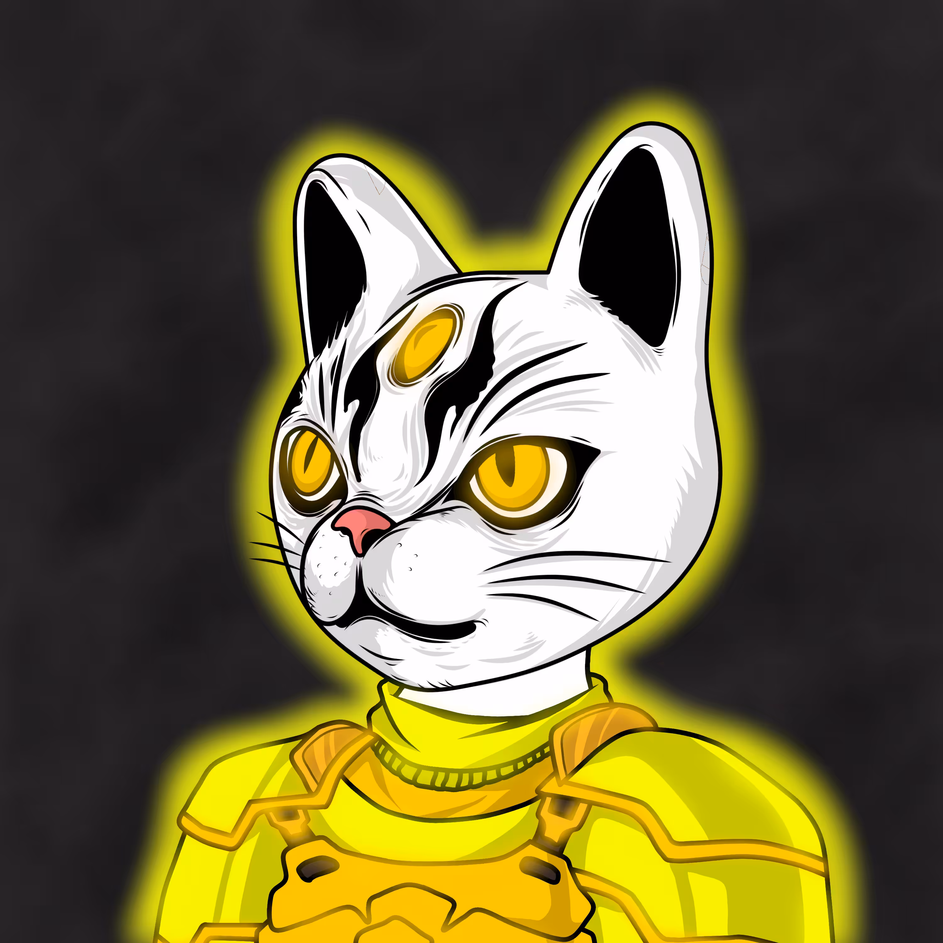 Sangan Neko Golden Knight