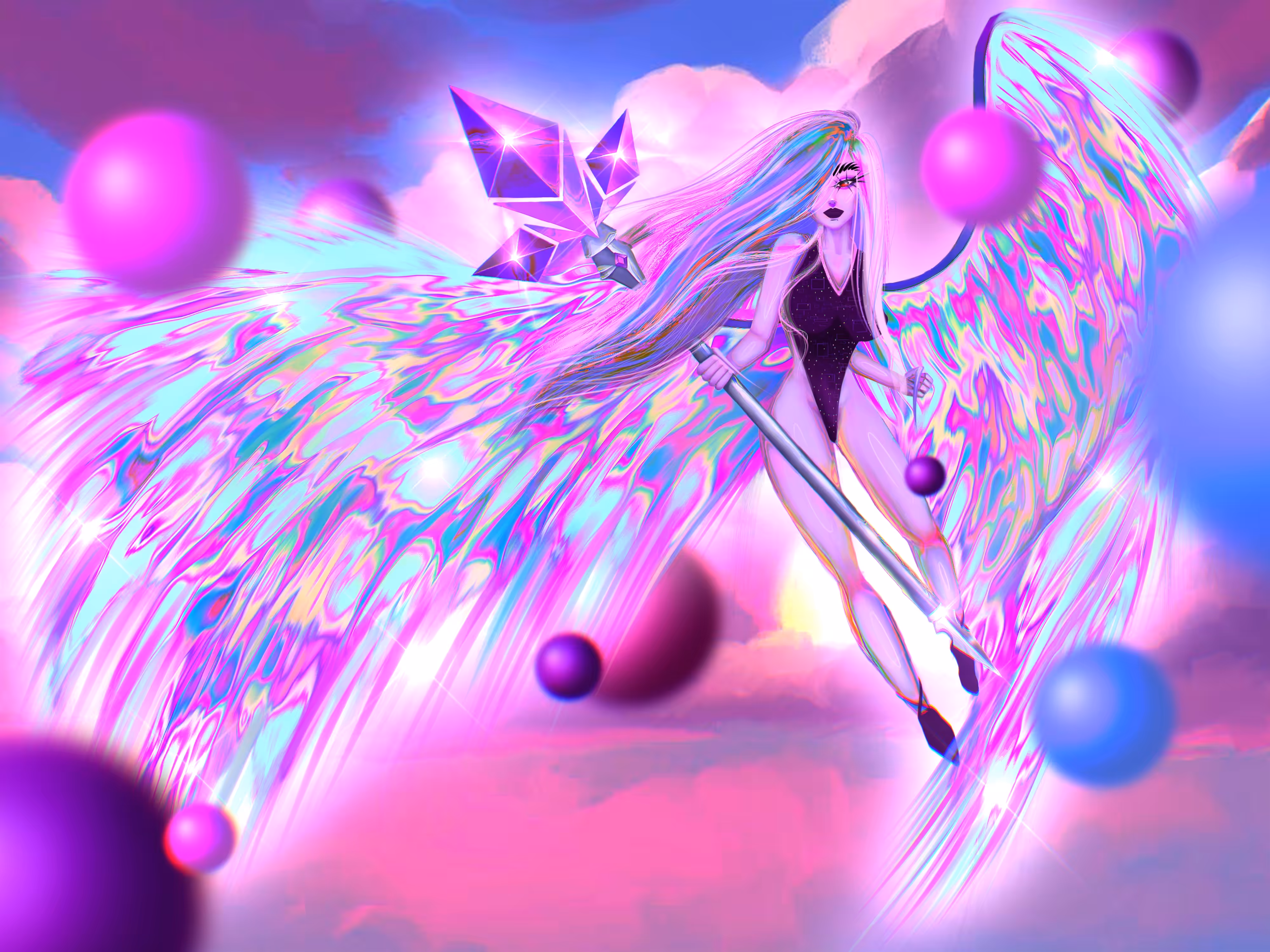 Holographic Angel