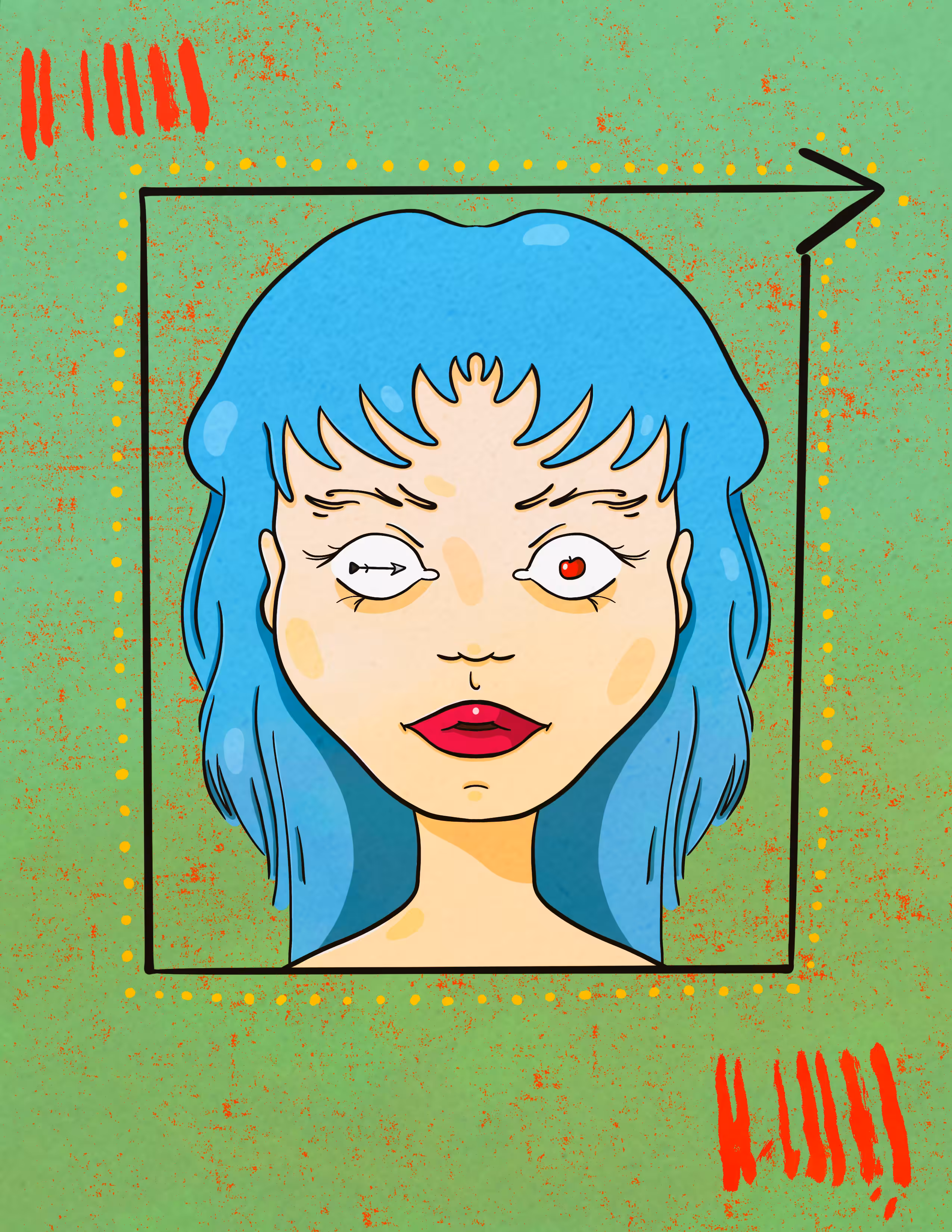 You're in the front seat of a freak show