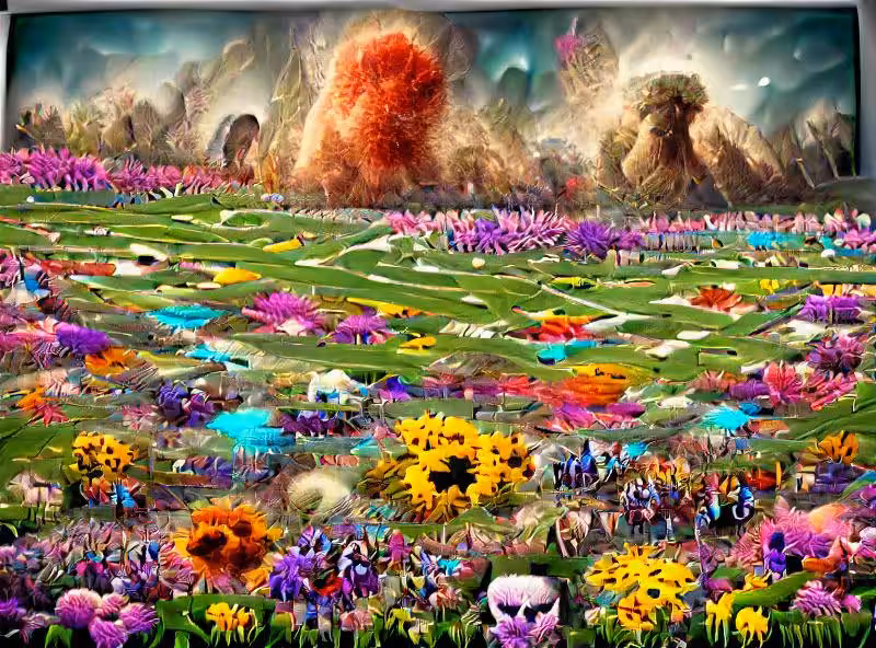 Abraham's First Works: Doomsday field of flowers