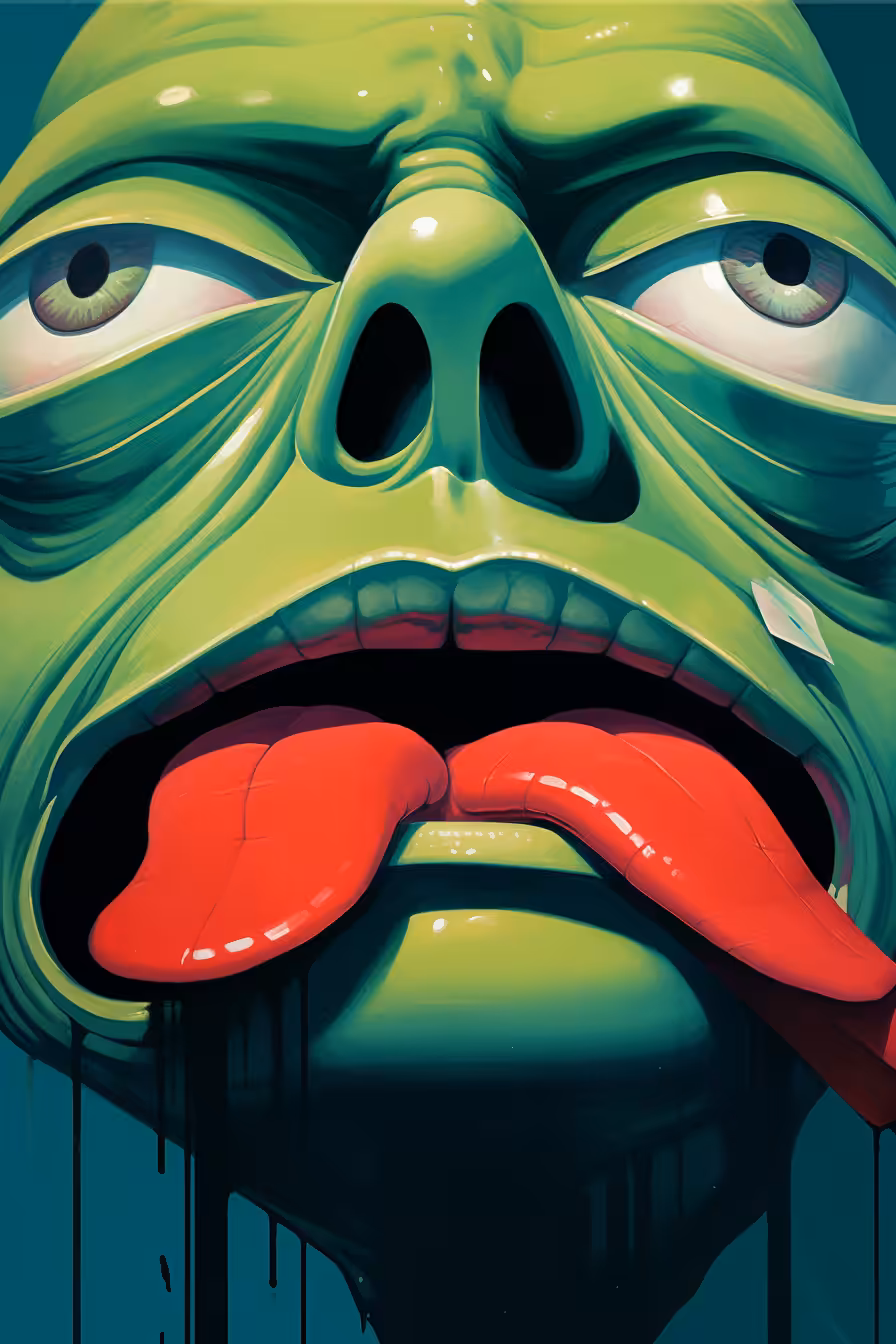 a_digital_drawing_of_a_face_that_has_a_mouth_out