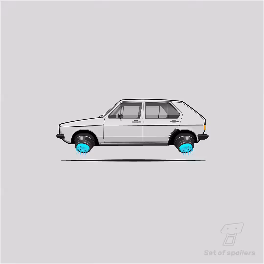 Set of spoilers - 10%