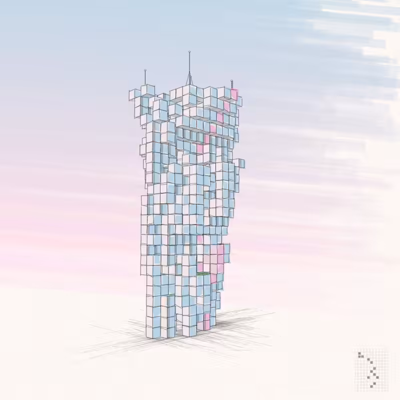 Cellular Skyscrapers #187