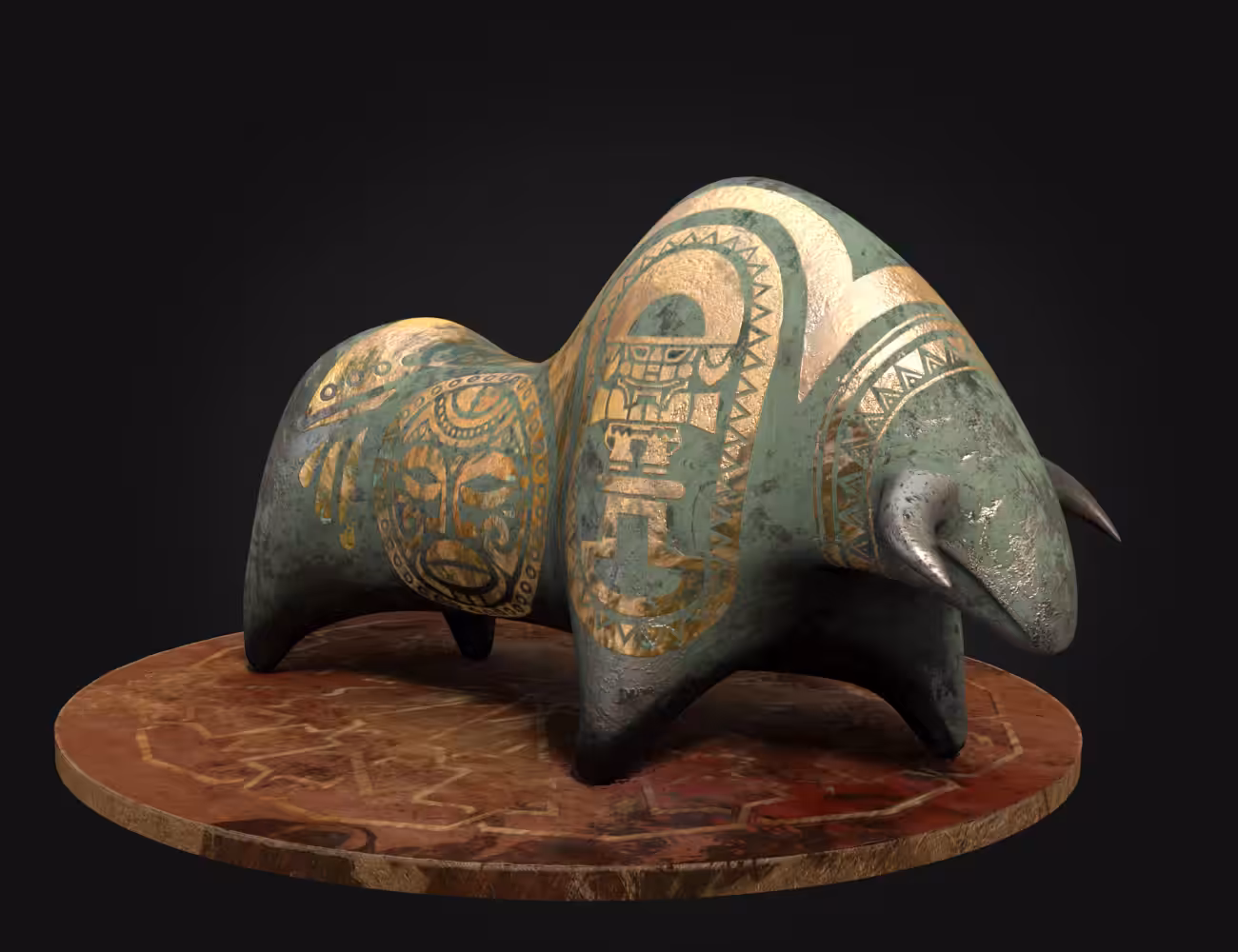 Cow No.6 From the Mythologic Farm