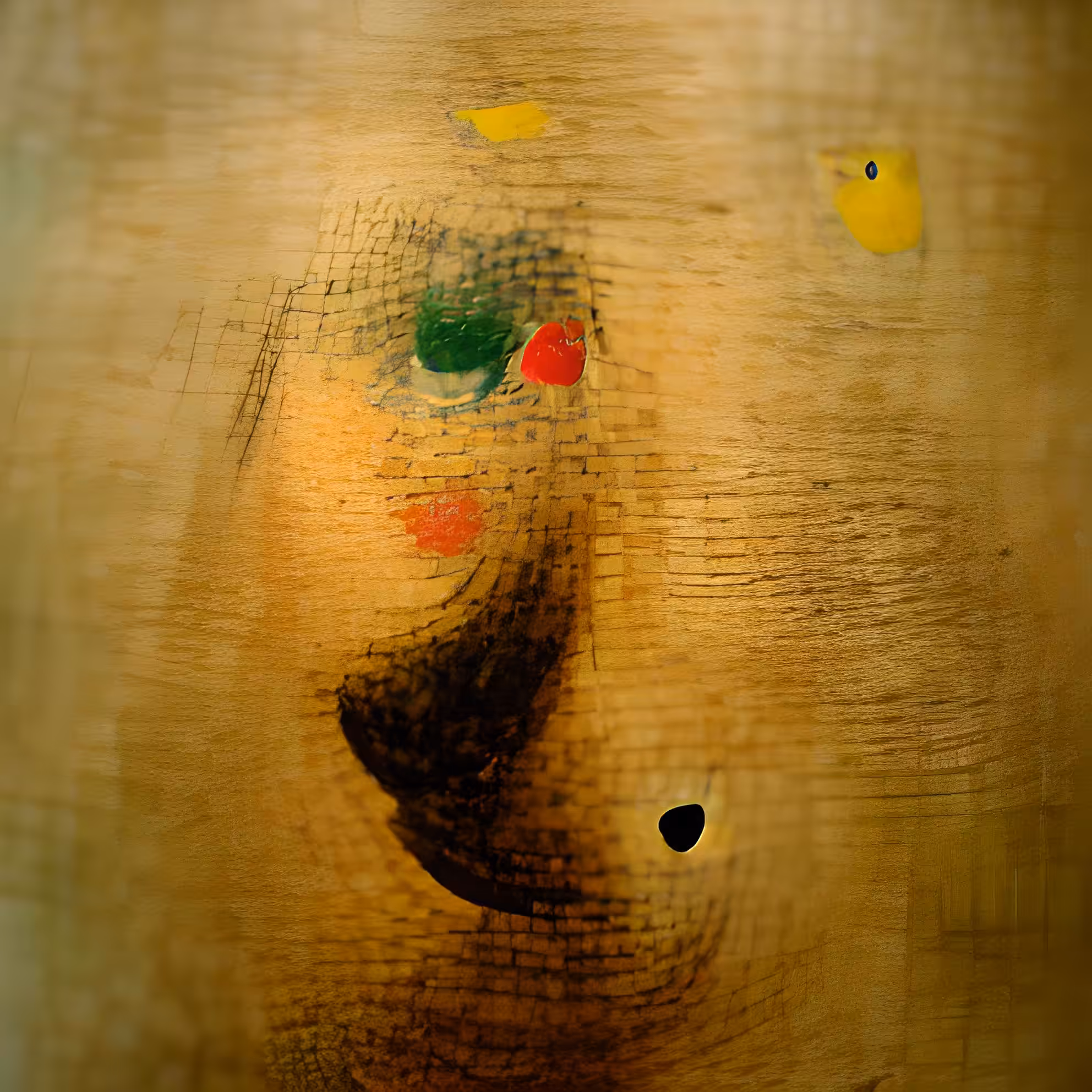 Monalisa by Joan Miro