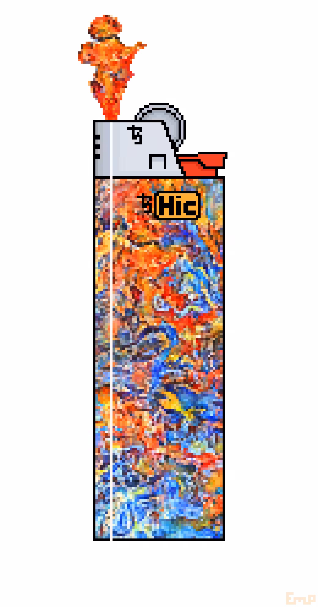 Hic my Bic! Derivative Abbey Fire RARE