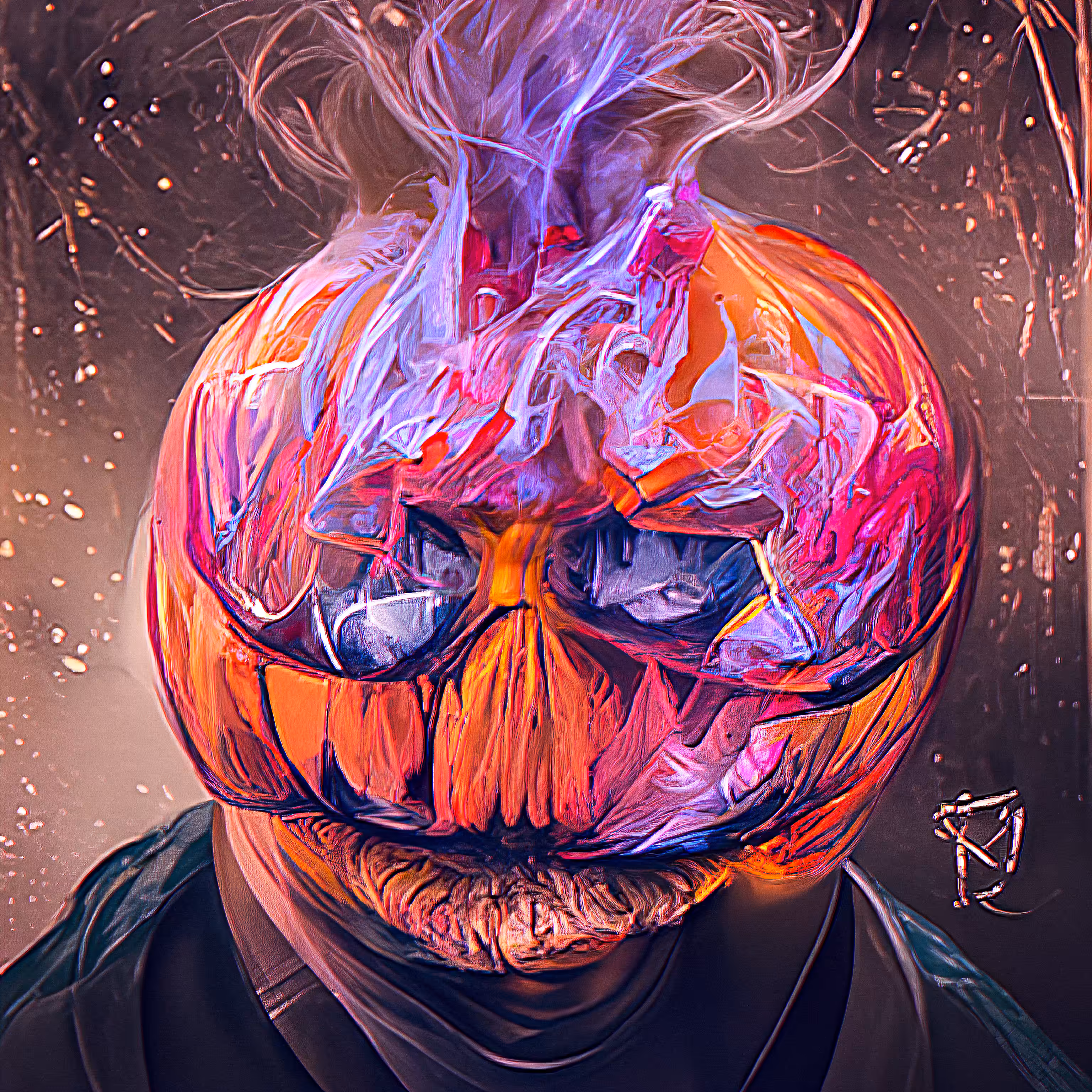 Psychedelic Pumpkins #5