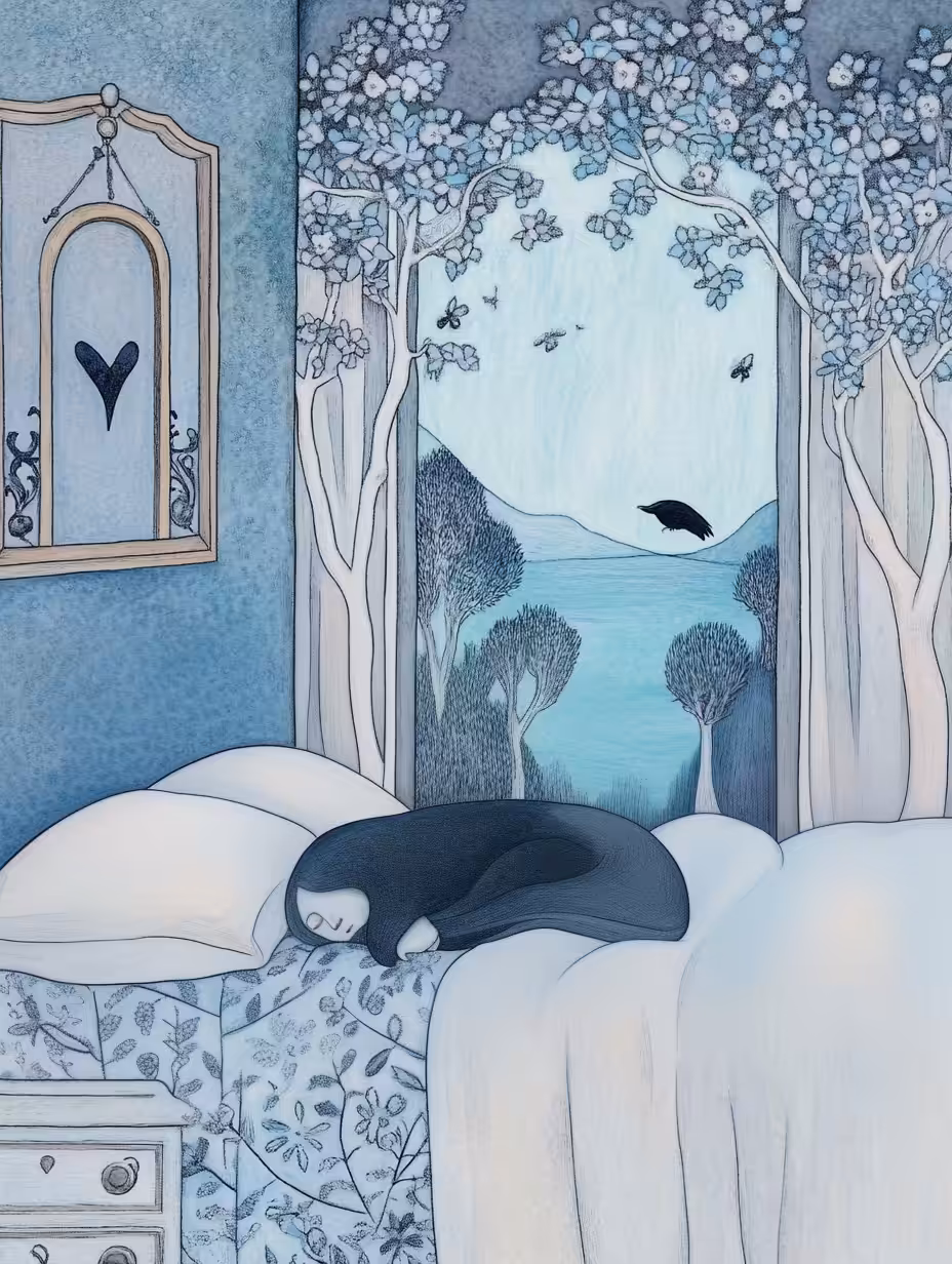 The Lake Behind Closed Eyes