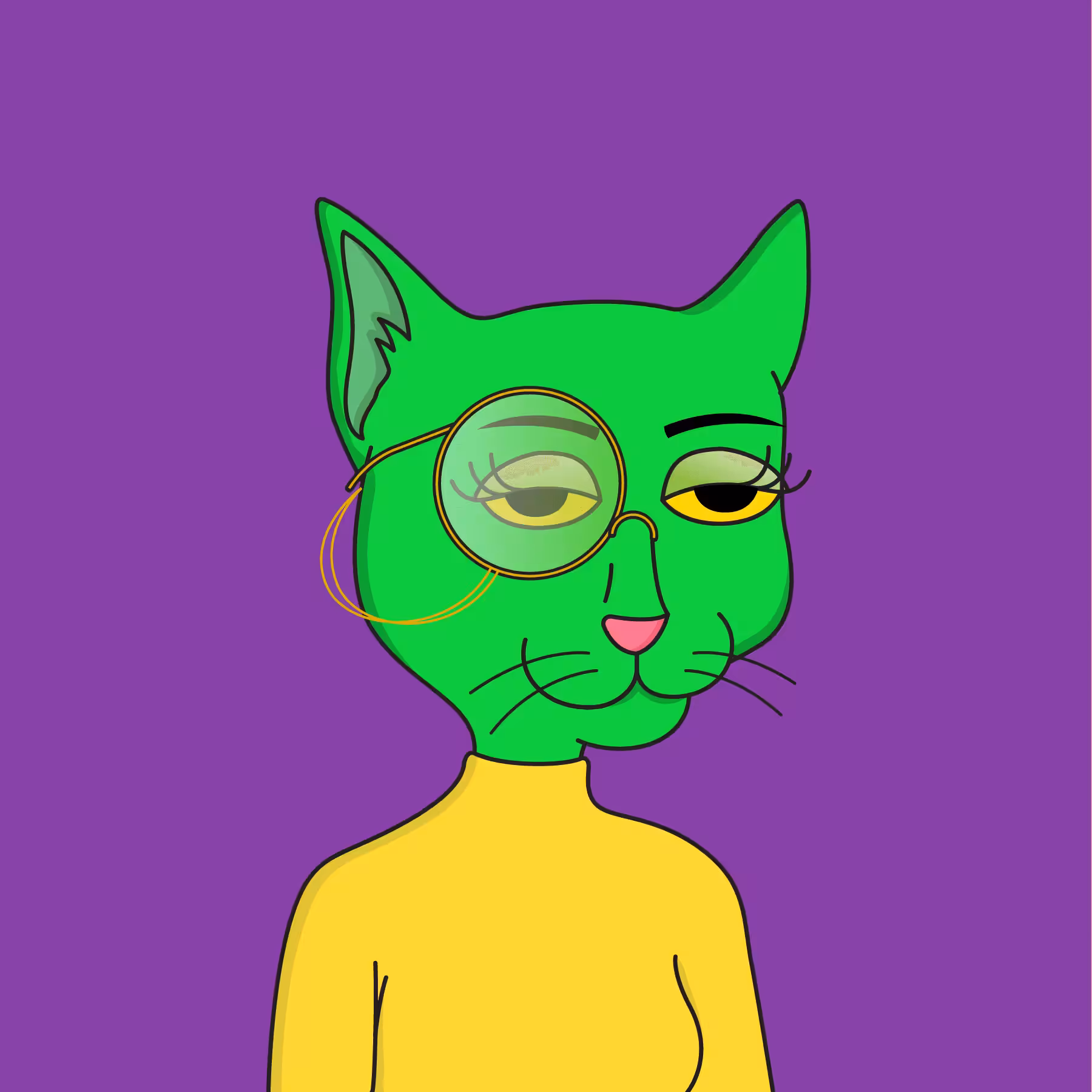 Girl Cat #1