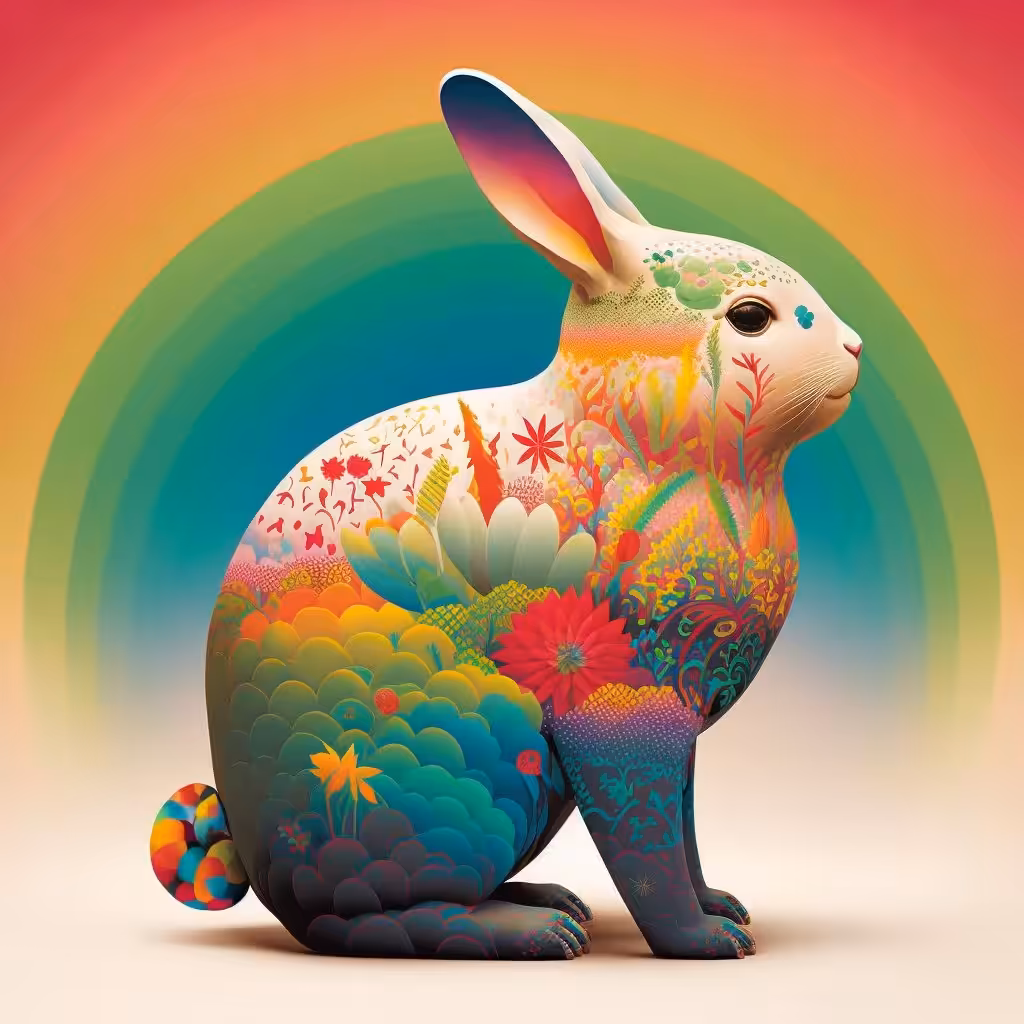 Rainbow Rabbit