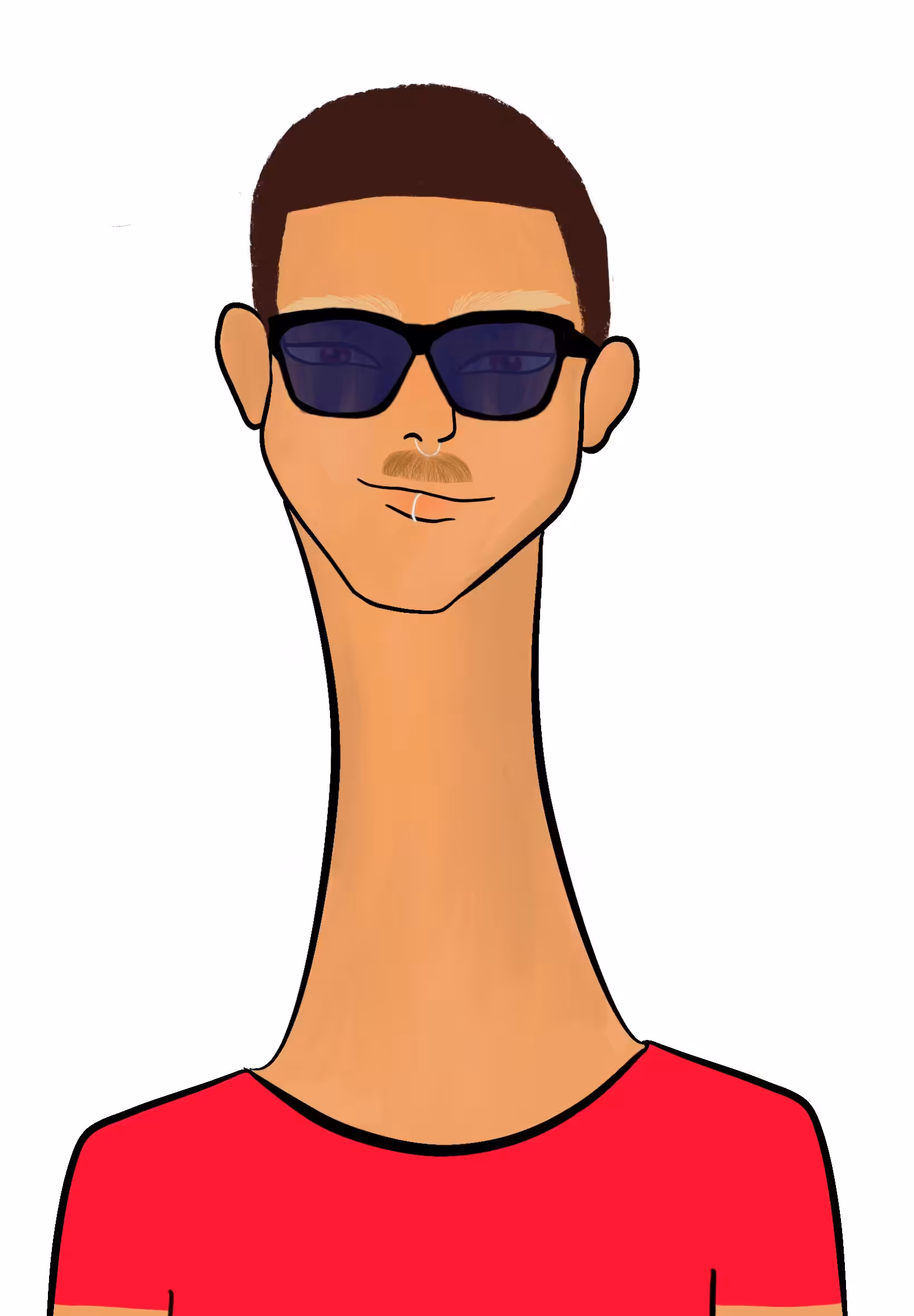 Long Neckie Fellas #1955