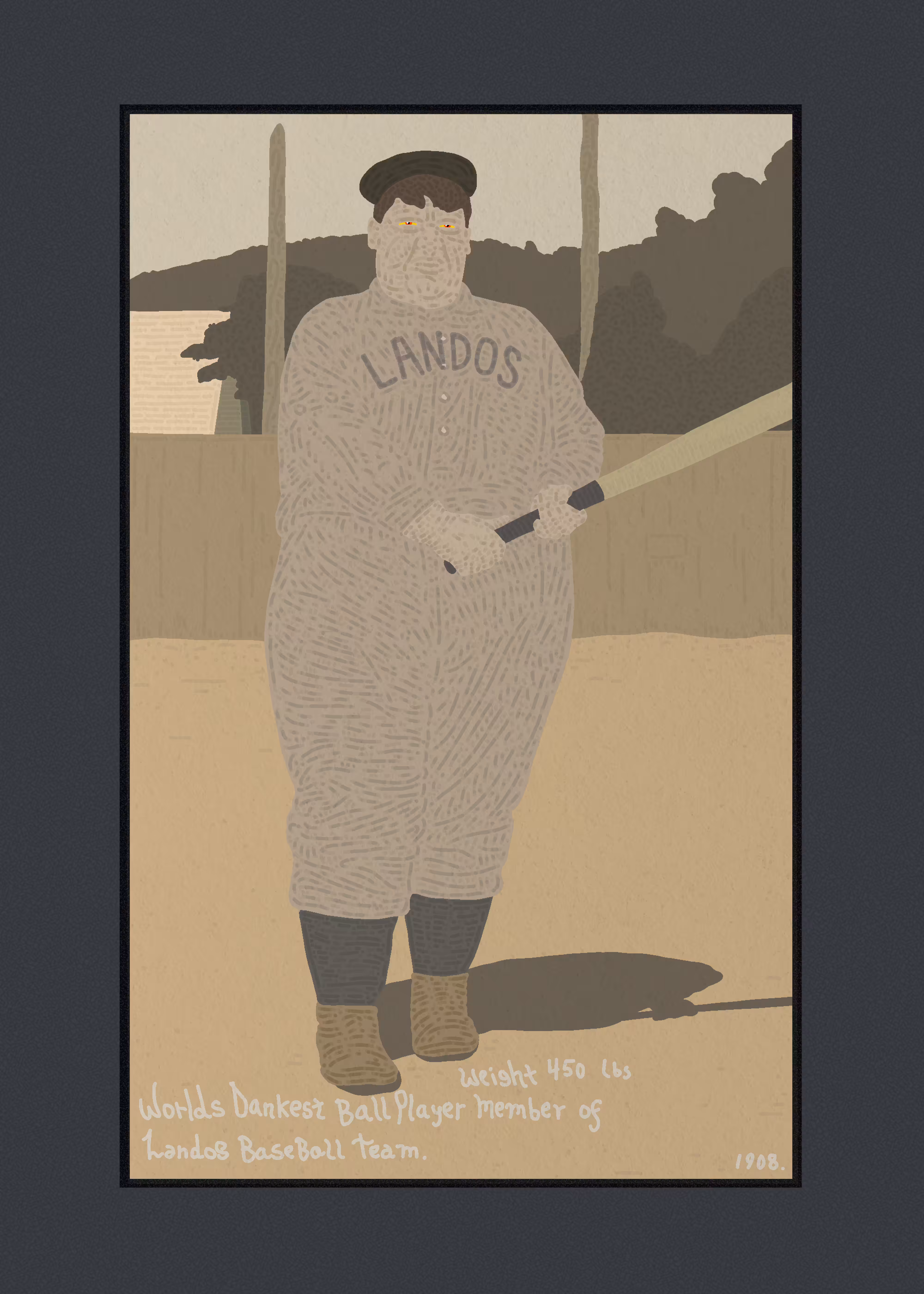 1908 GEORGE “FAKE” HACKETT