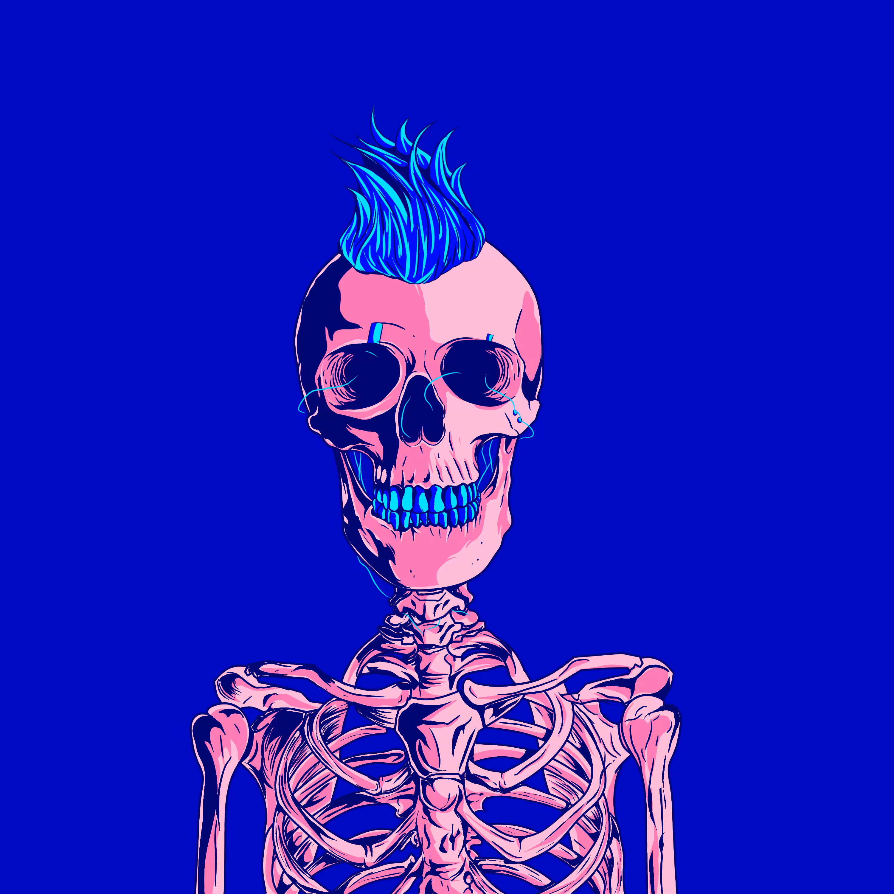 Intergalactic Skeles #22 - Punk Skele