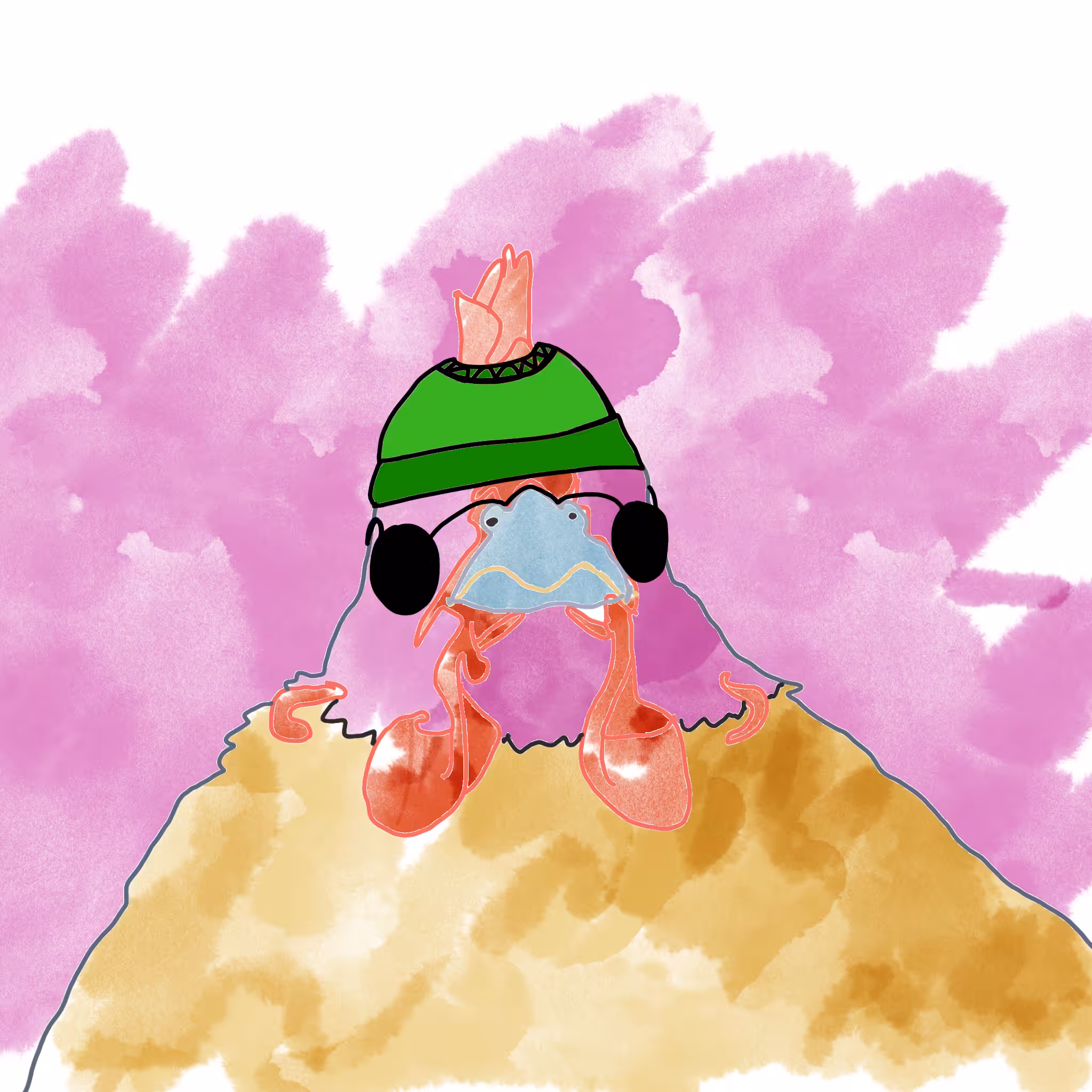 Feathery Friend #93