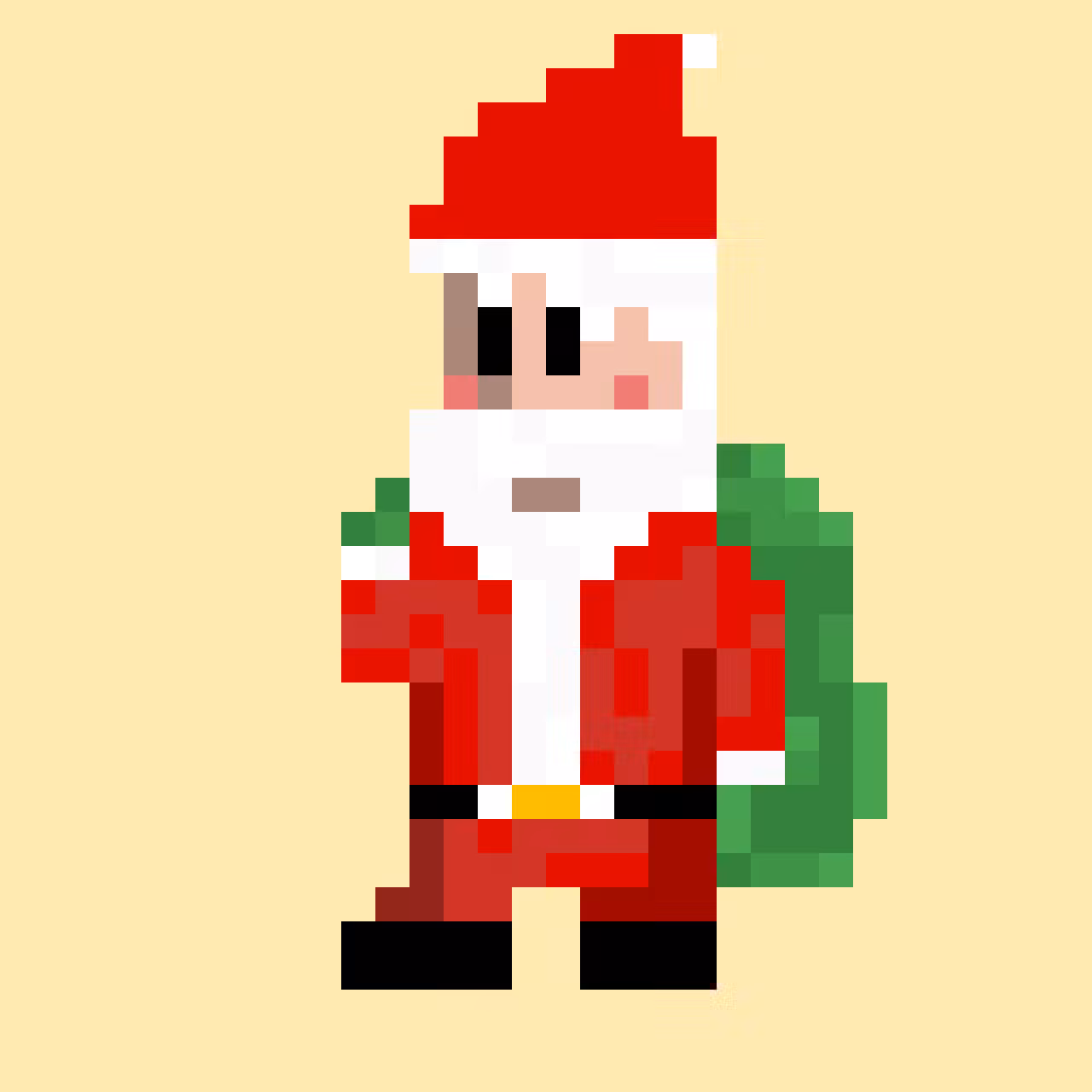 The Dude meets Santa